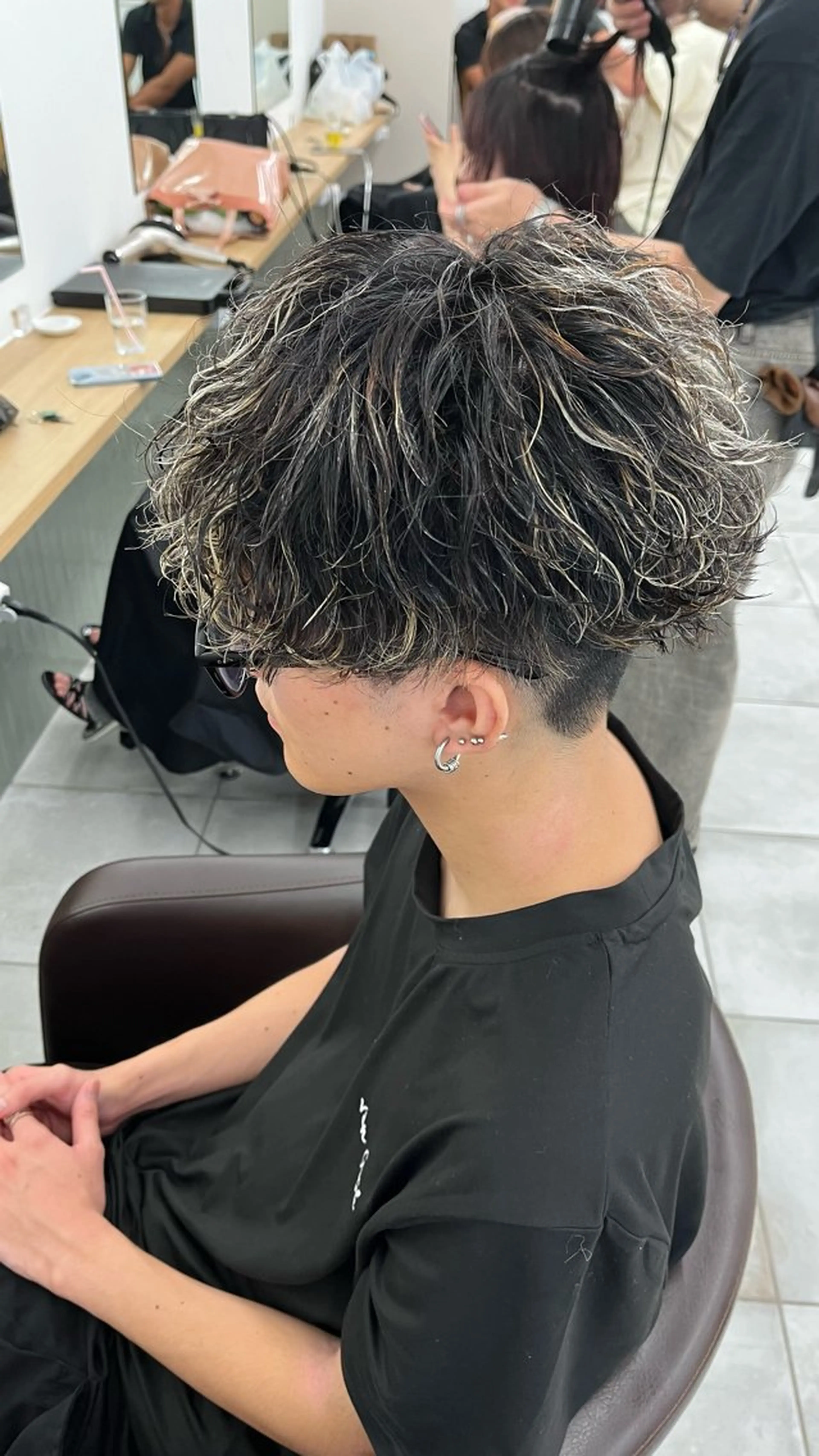 ショート パーマ メンズ 🏆メンズヘア特化 🥇代表りんぺーのヘアスタイル