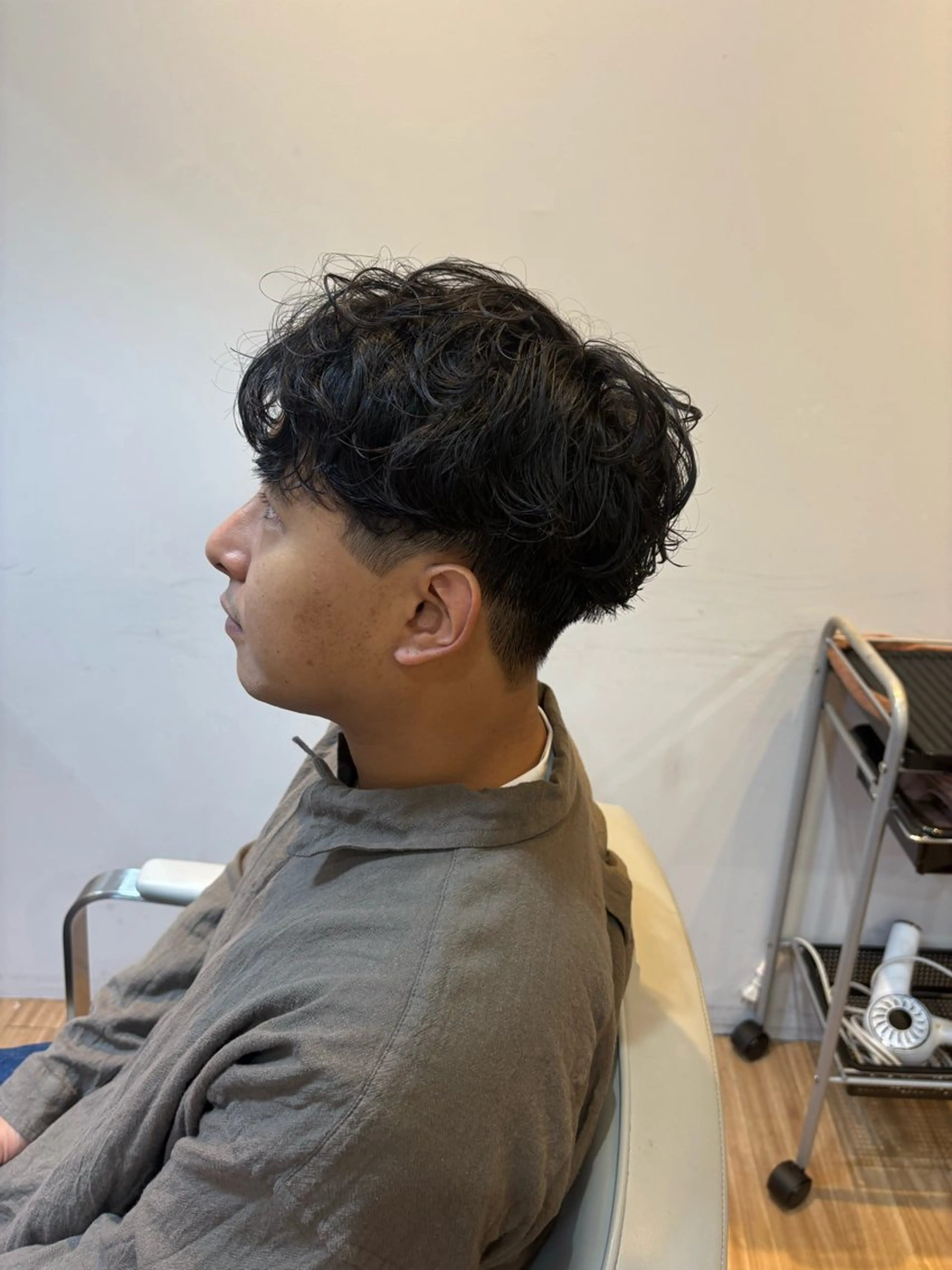 パーマ カット パーマ 韓国ヘアー🇰🇷 MIWAのヘアスタイル