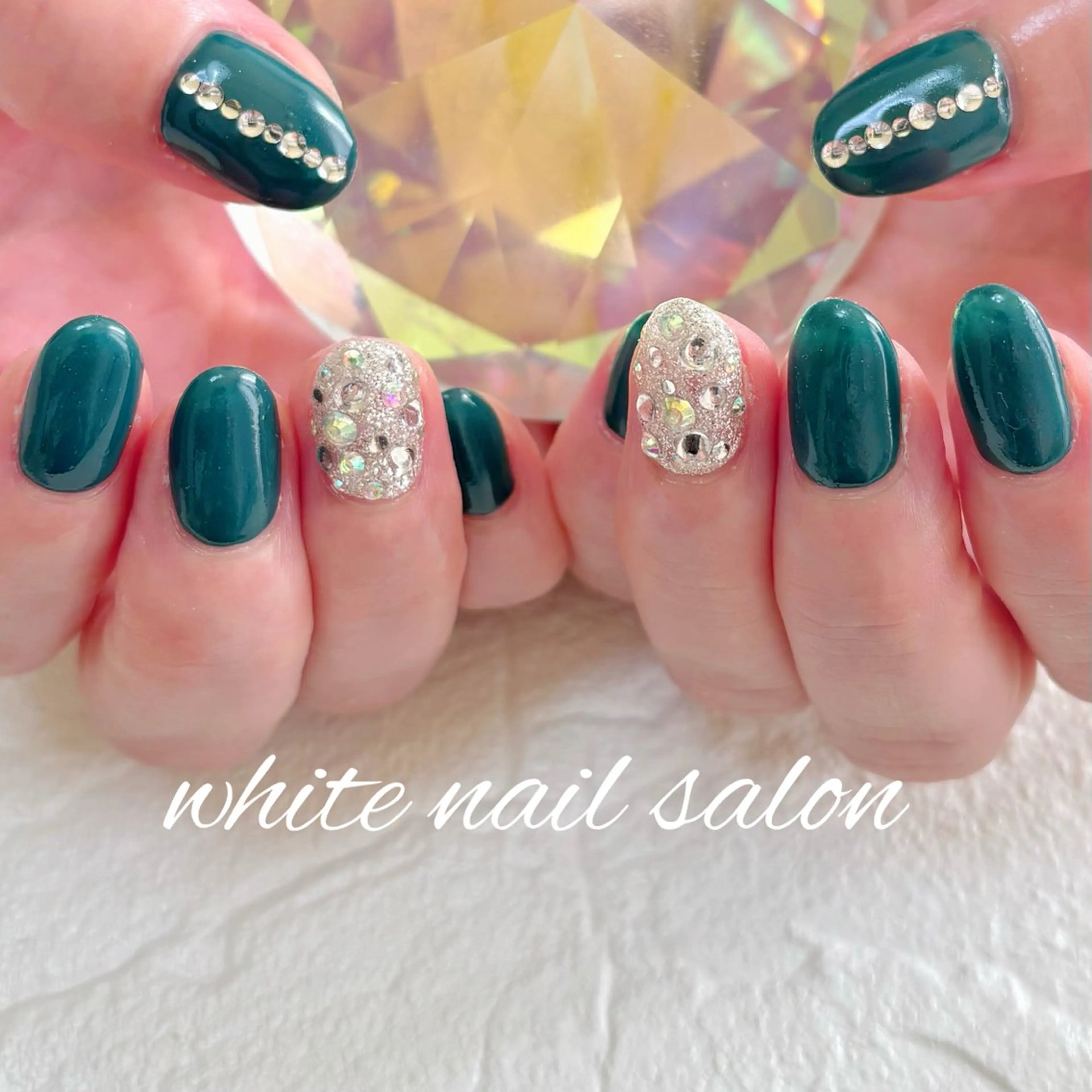 ネイル フットネイル ハンドネイル white nail salonのネイルデザイン