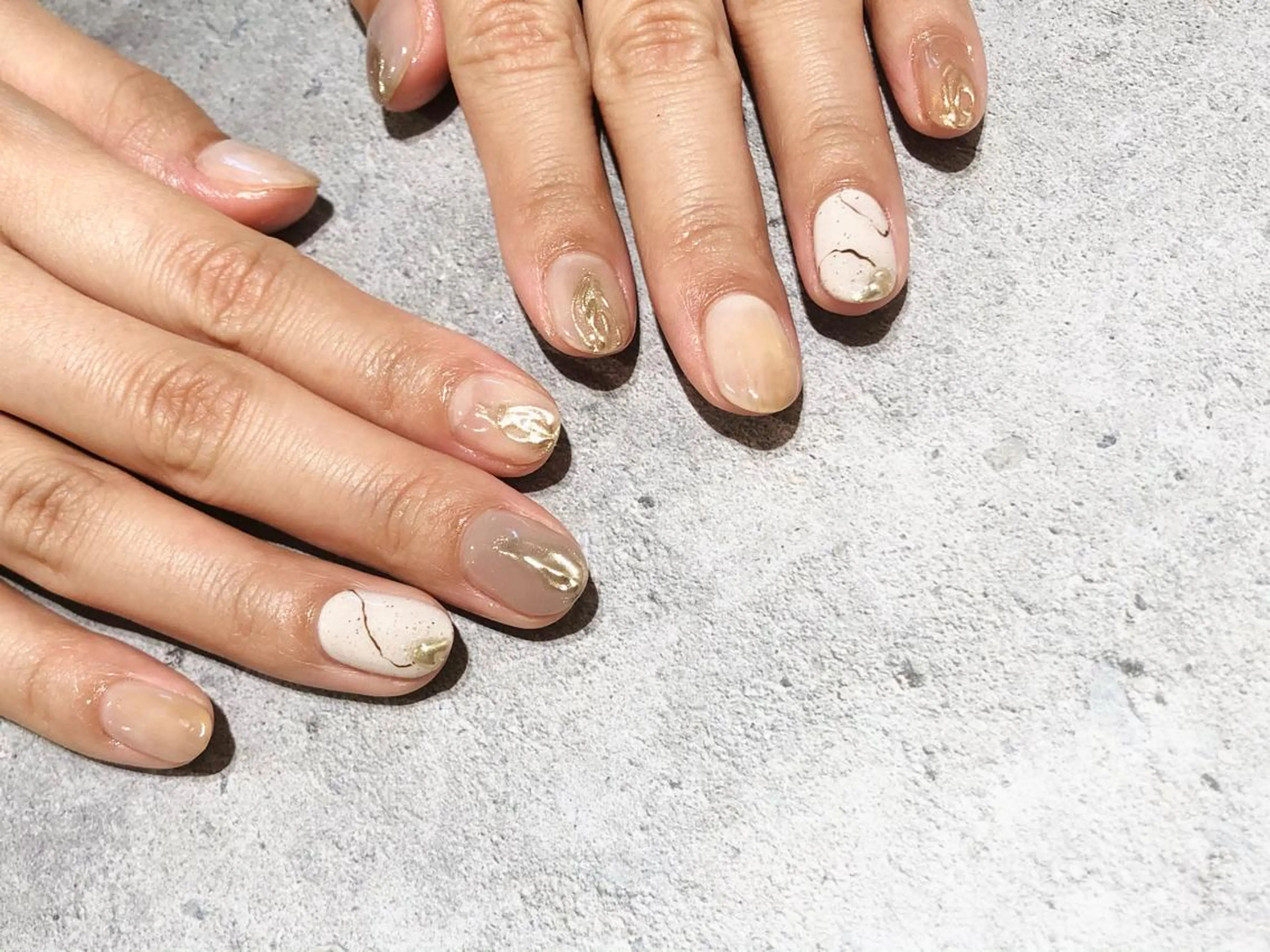 ネイル 舞田 苑香のネイルデザイン