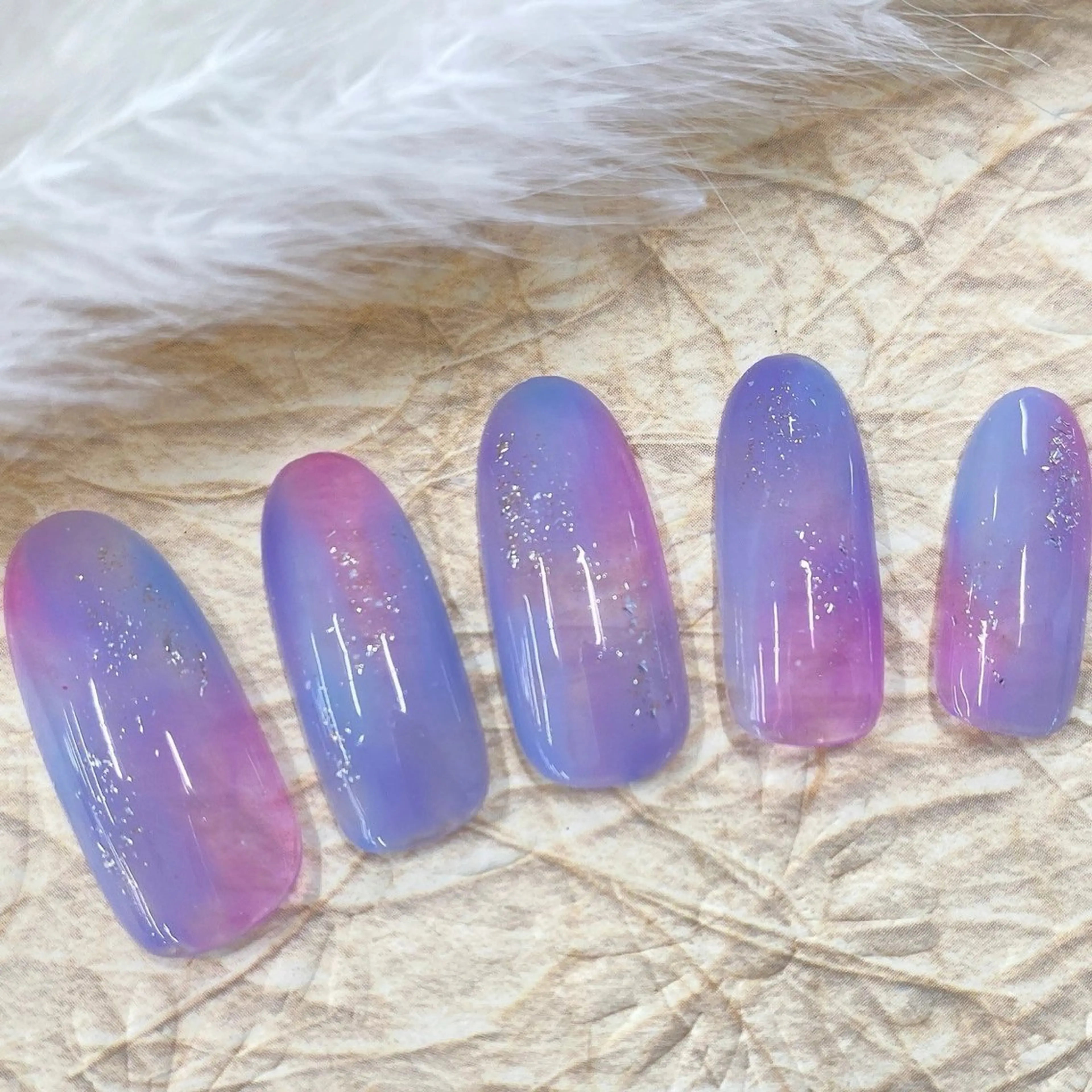 ネイル ⭐︎休業中の練習⭐︎ JNA認定講師髙橋のネイルデザイン