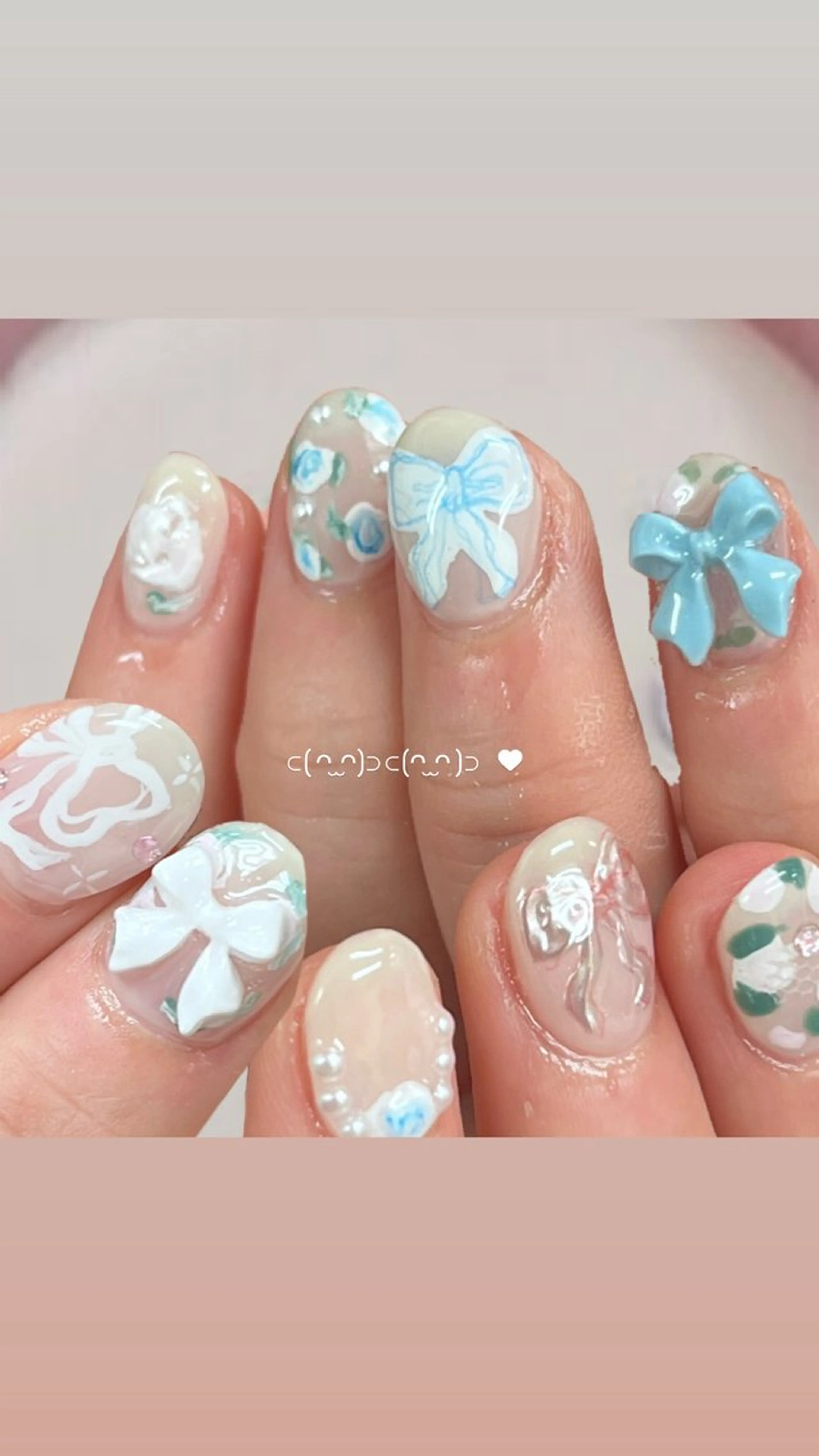 ネイル ハンドネイル niconail 🧣ayu 📍烏山のネイルデザイン
