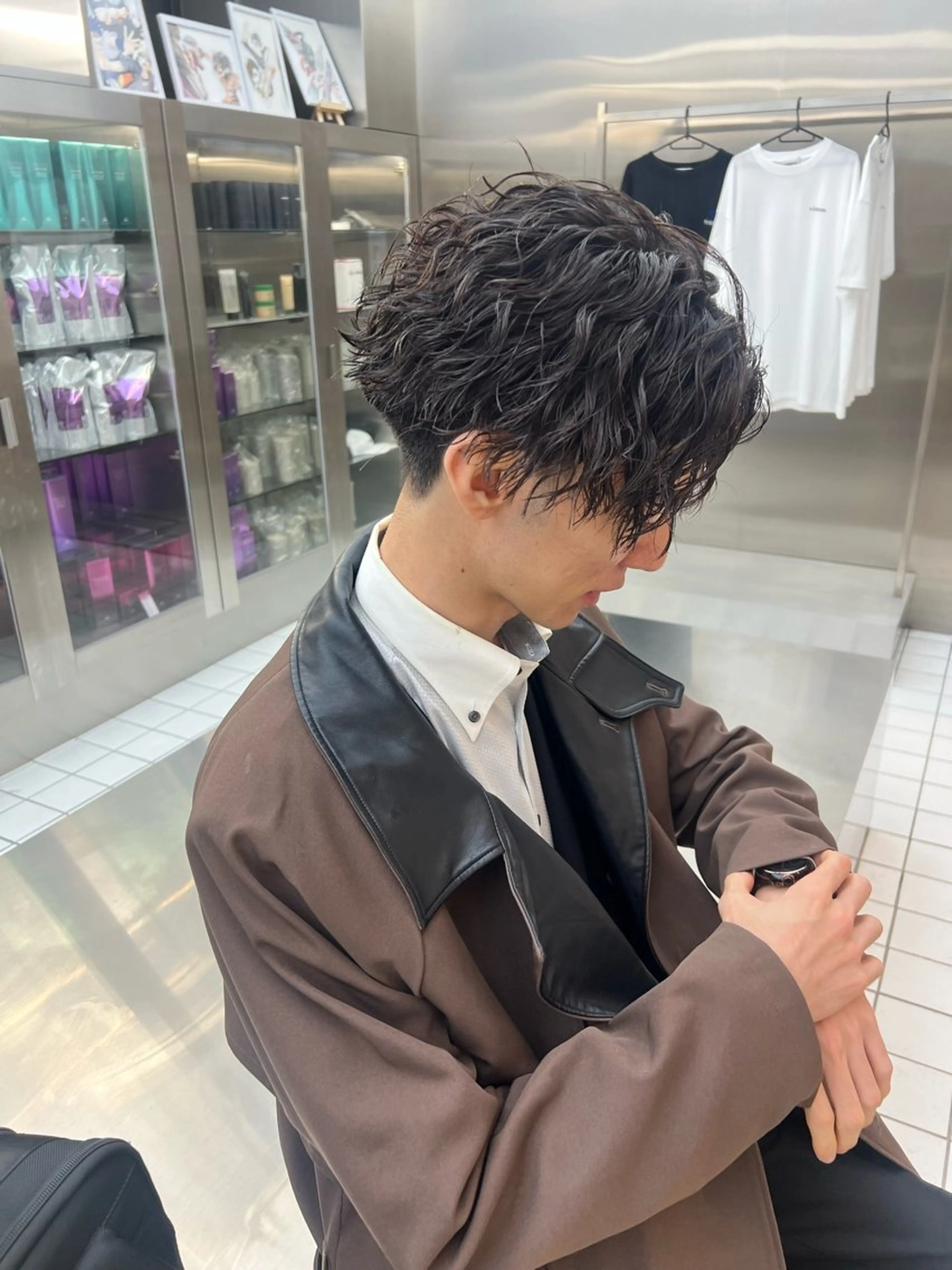 パーマ メンズ fifth PARK所属・fifth PARK HIN★T★のヘアスタイル