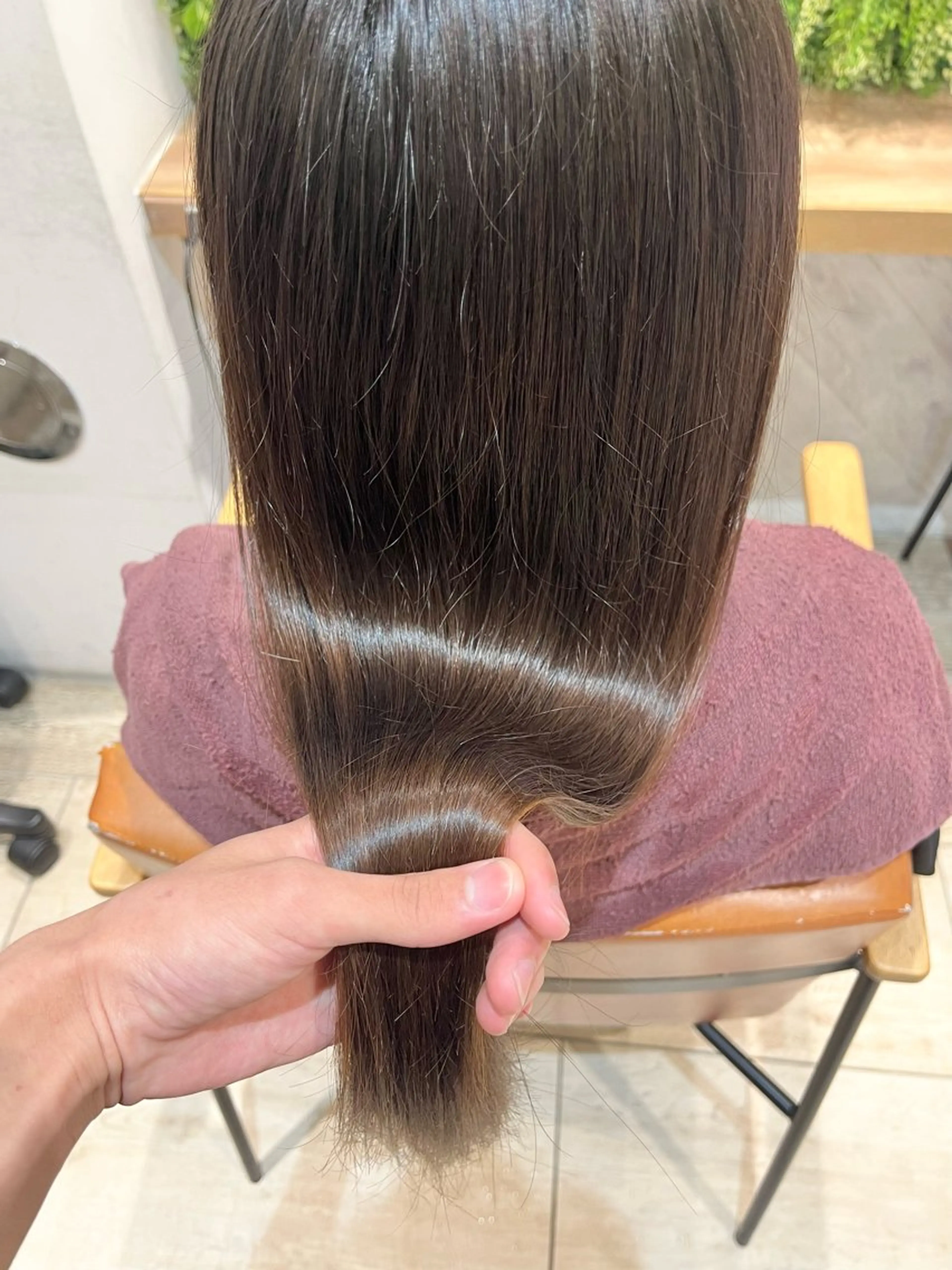 ロング カラー 透明感カラー/ TSUBAKIのヘアスタイル