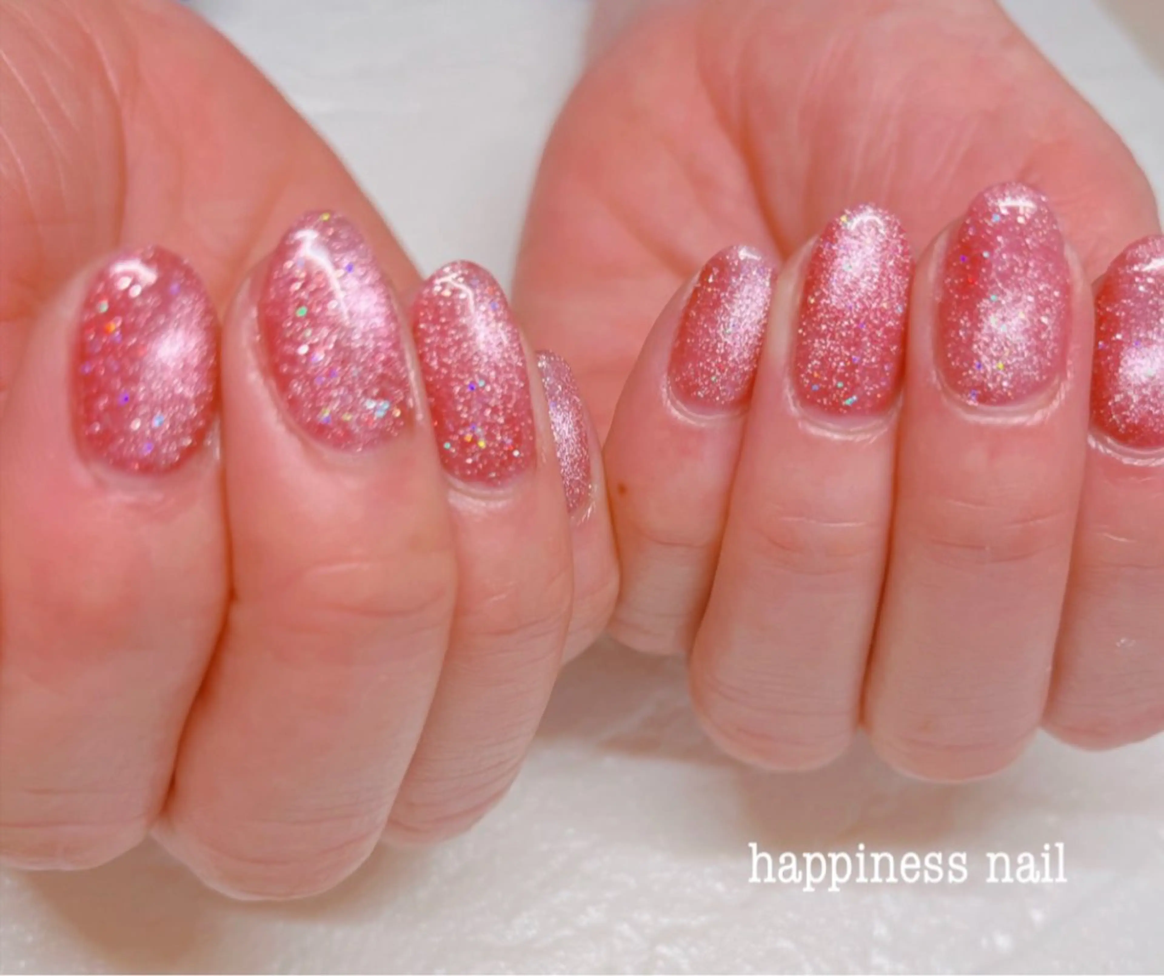 ネイル キラキラネイル happiness nailのネイルデザイン