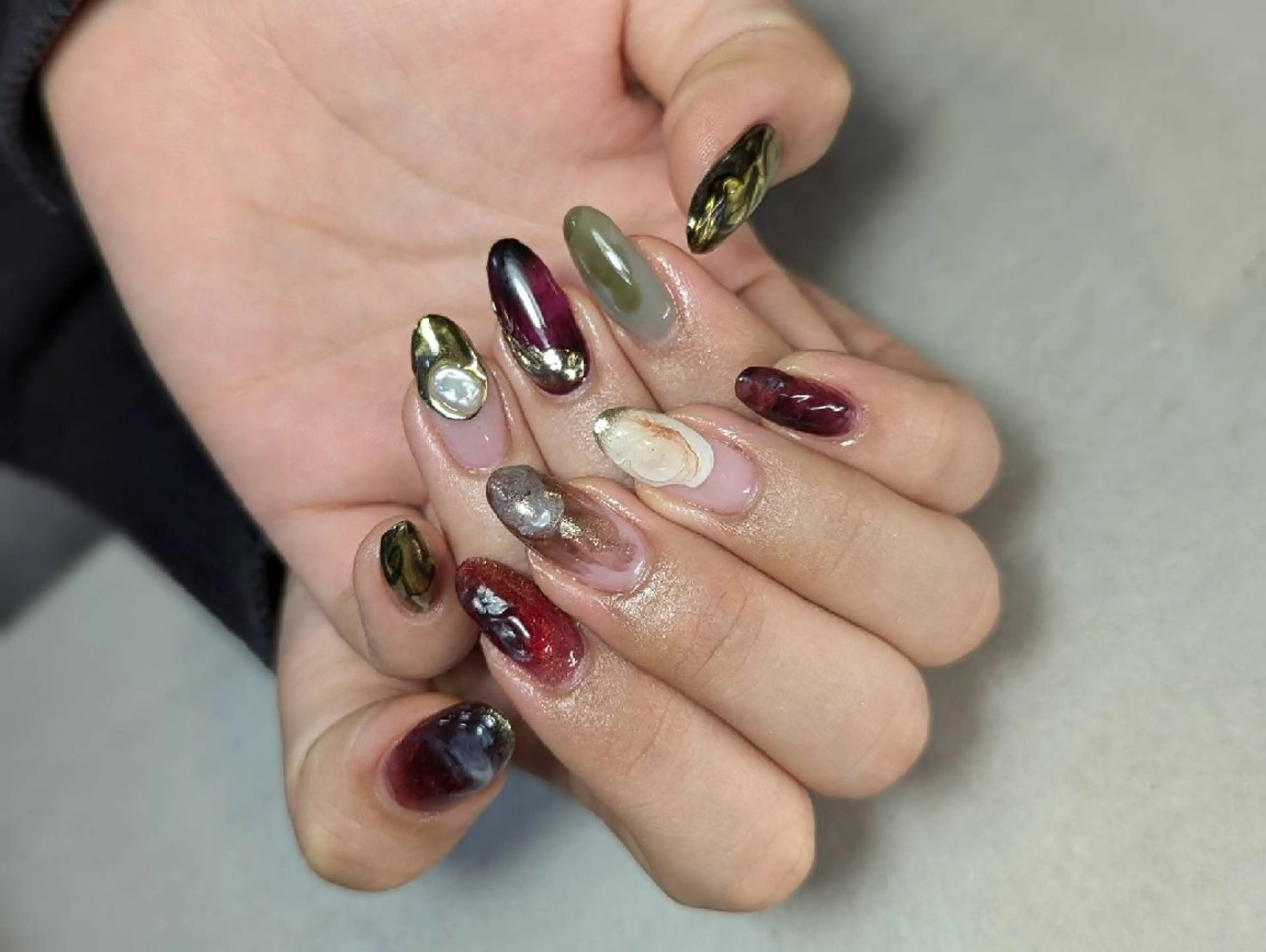 カラー Nailsalon BEeR。のネイルデザイン