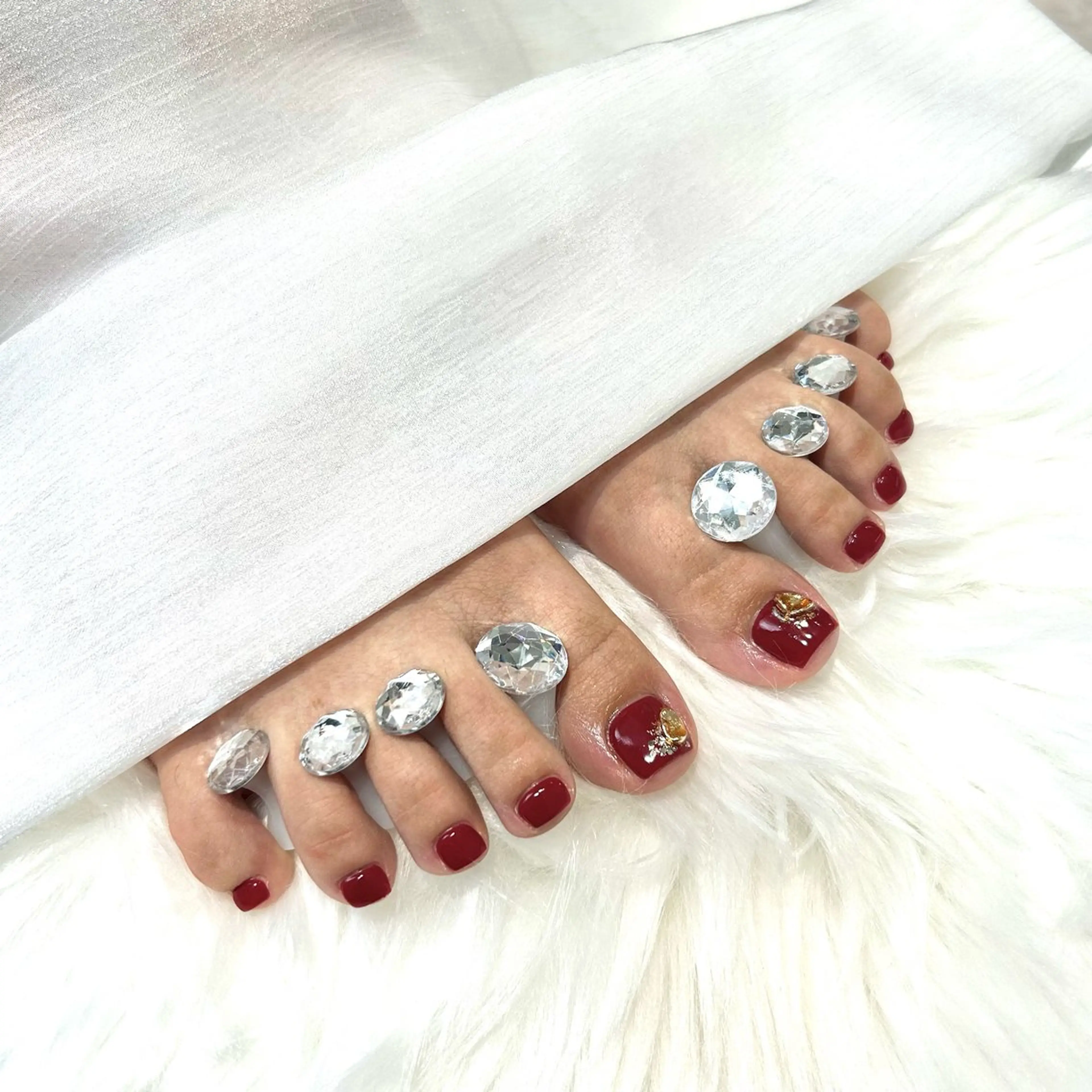 ネイル フットネイル WISTERIA reikaのネイルデザイン