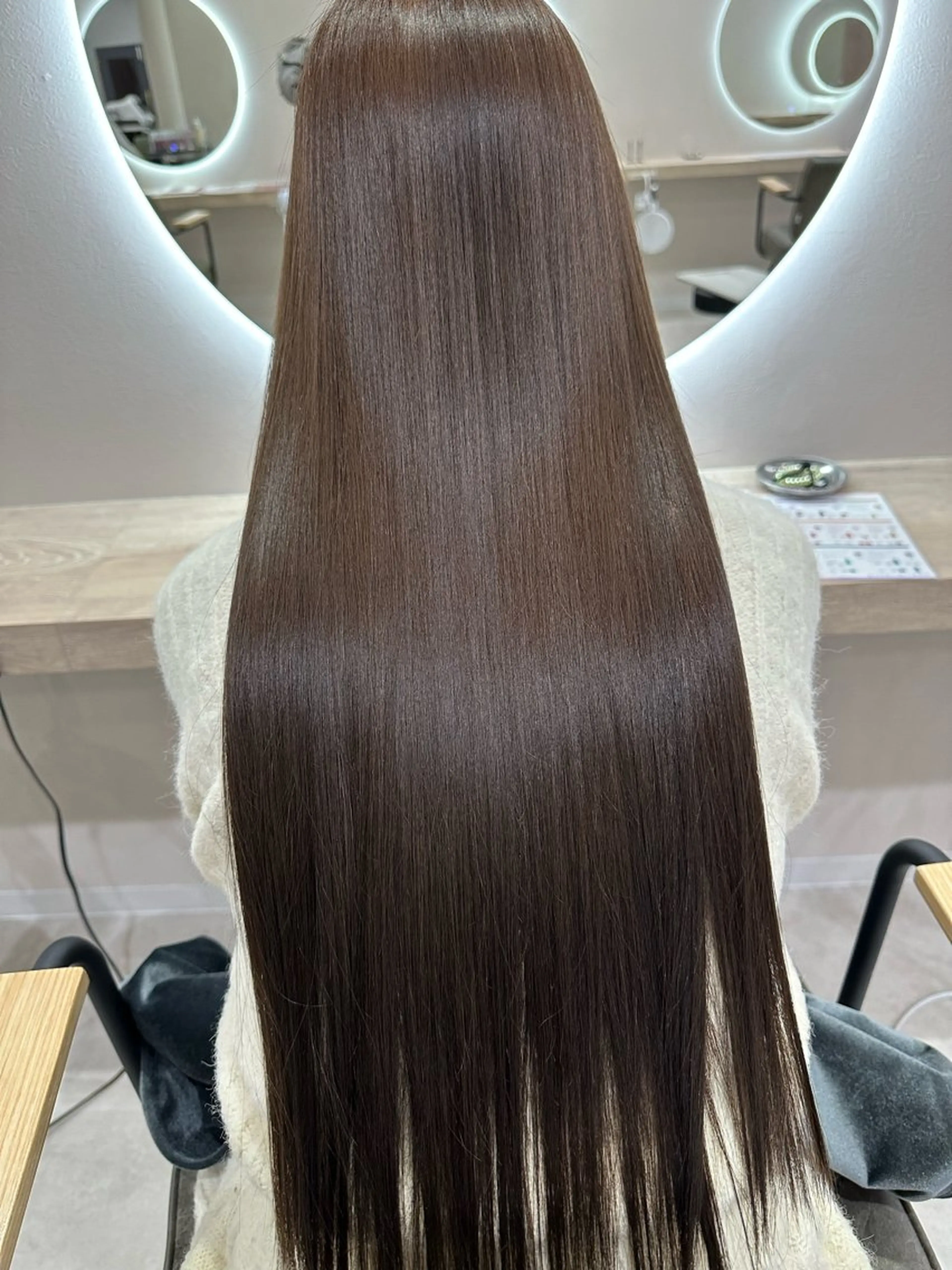 ロング 森 響のヘアスタイル