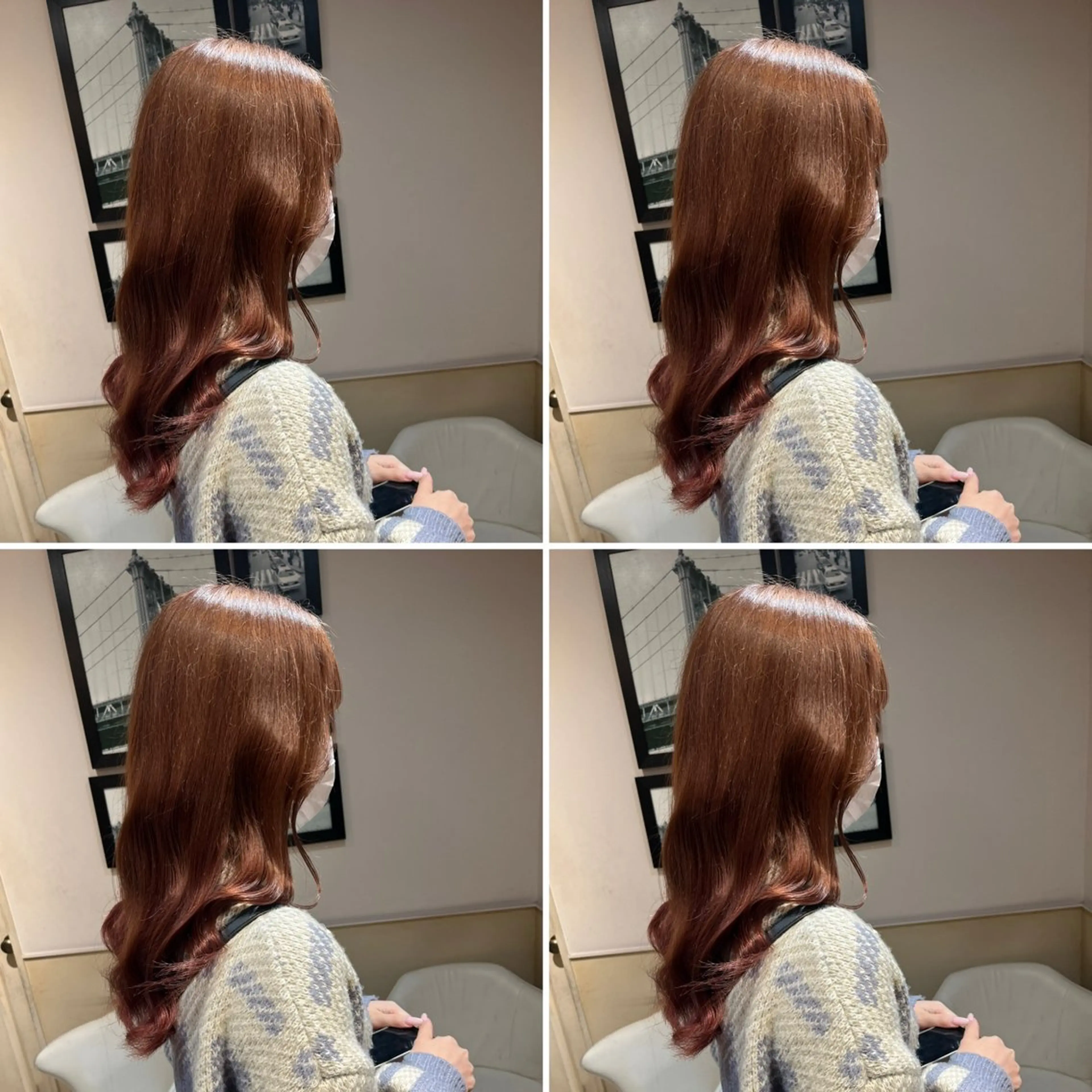 セミロング カラー ベージュカラー ブリーチ ブラウンカラー ブラウンベージュ ブリーチなしカラー ヘアカラー トリートメント 👑錦糸町/毛流れ パーマ特化/NORIのヘアスタイル