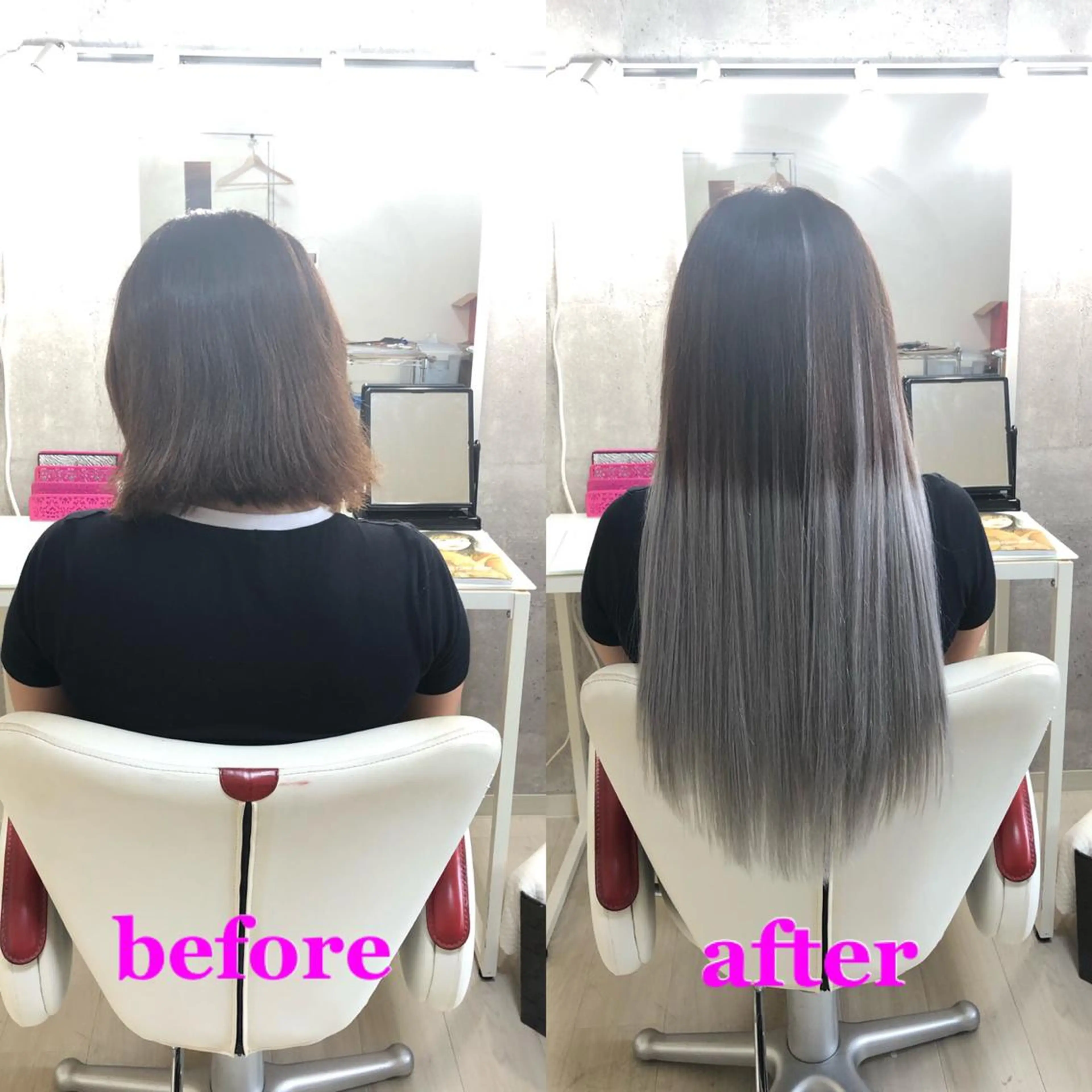 ロング エクステ 🌸ドレスアップ 心斎橋店🌸のヘアスタイル