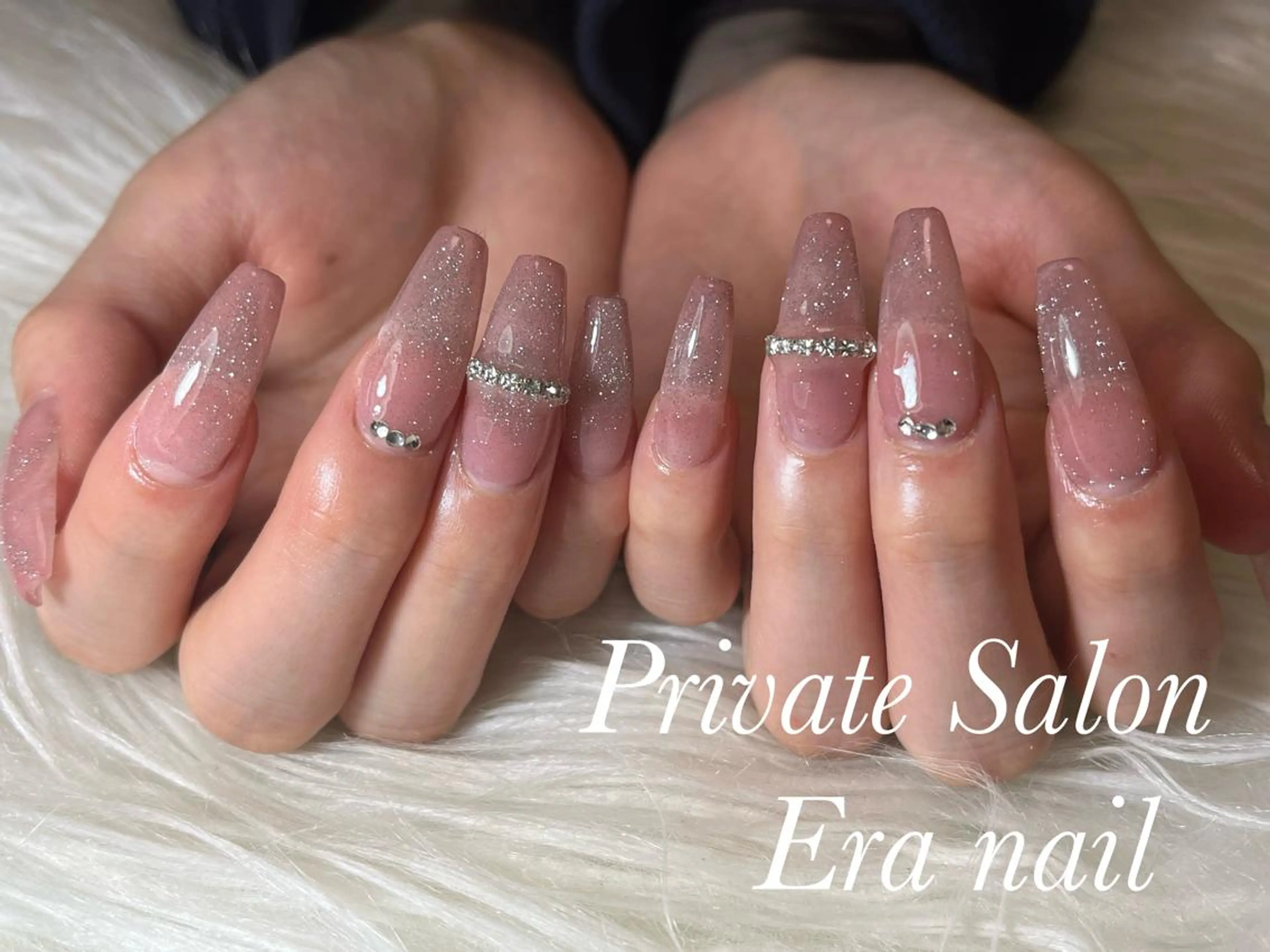 ネイル フラッシュネイル ワンカラーネイル スカルプネイル Era nailのネイルデザイン