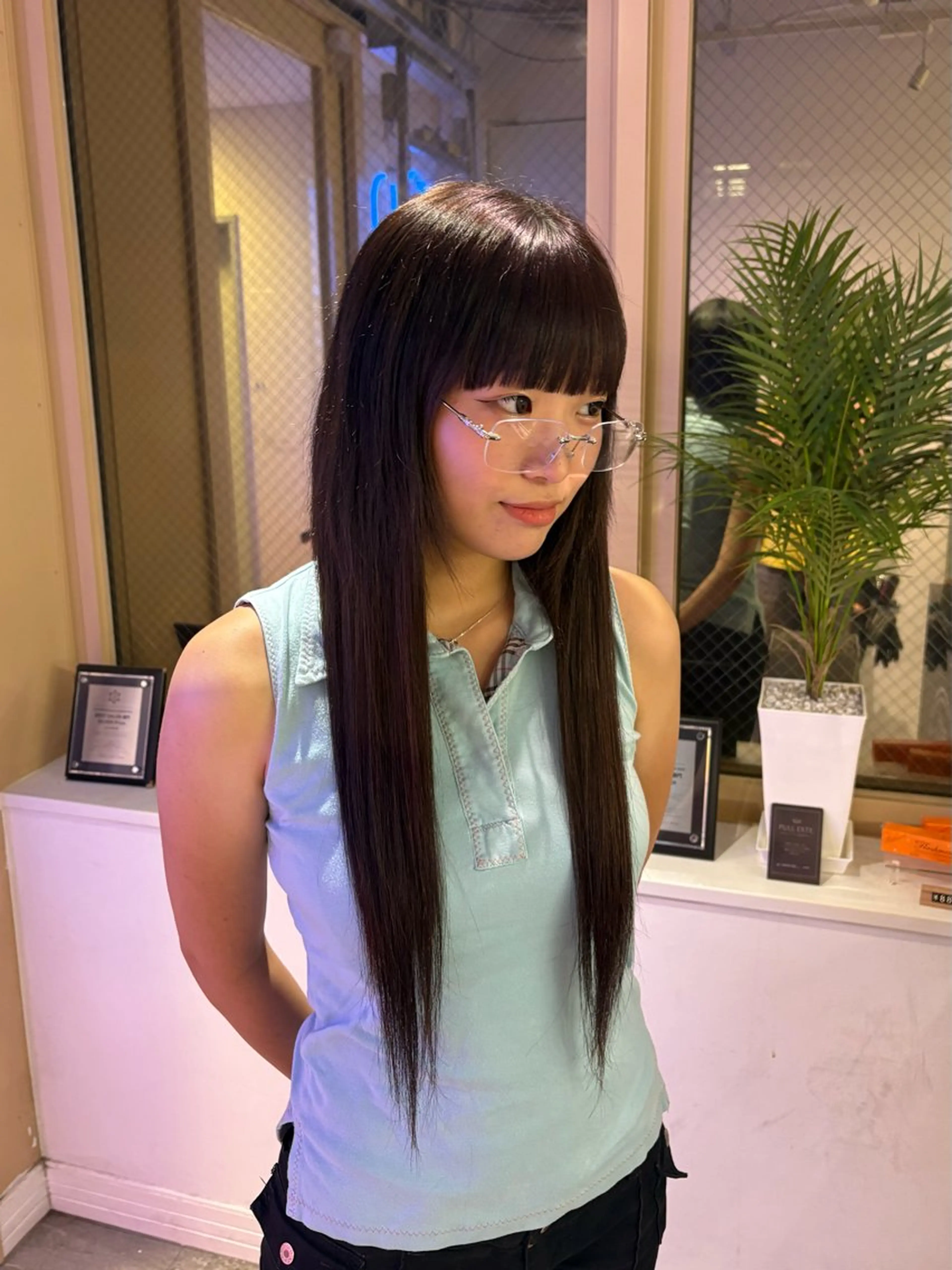 ロング プルエクステ エクステ ロング エクステ ハイトーン/エクステ ️🫧🐬Yuihaのヘアスタイル