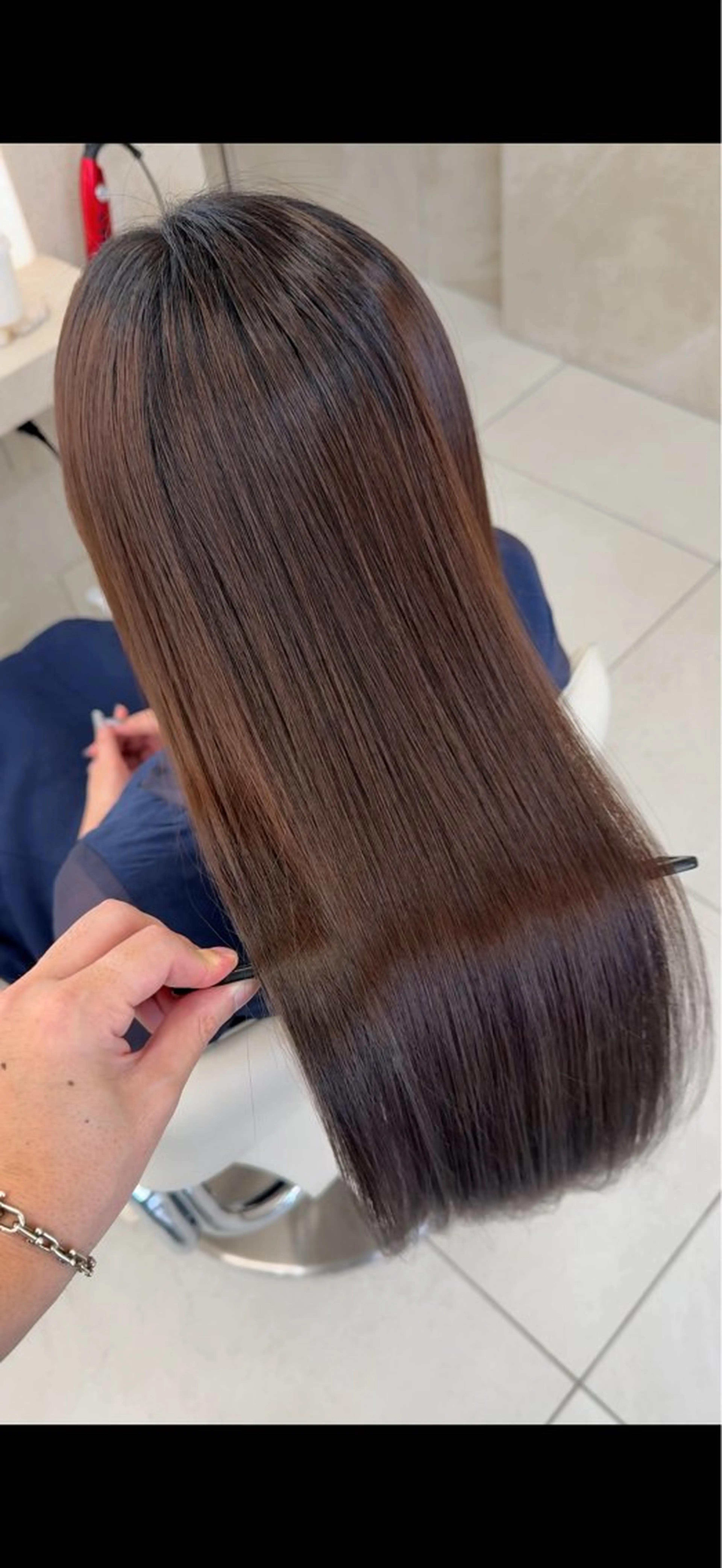 ロング 名古屋/レイヤー 島原　由璃のヘアスタイル