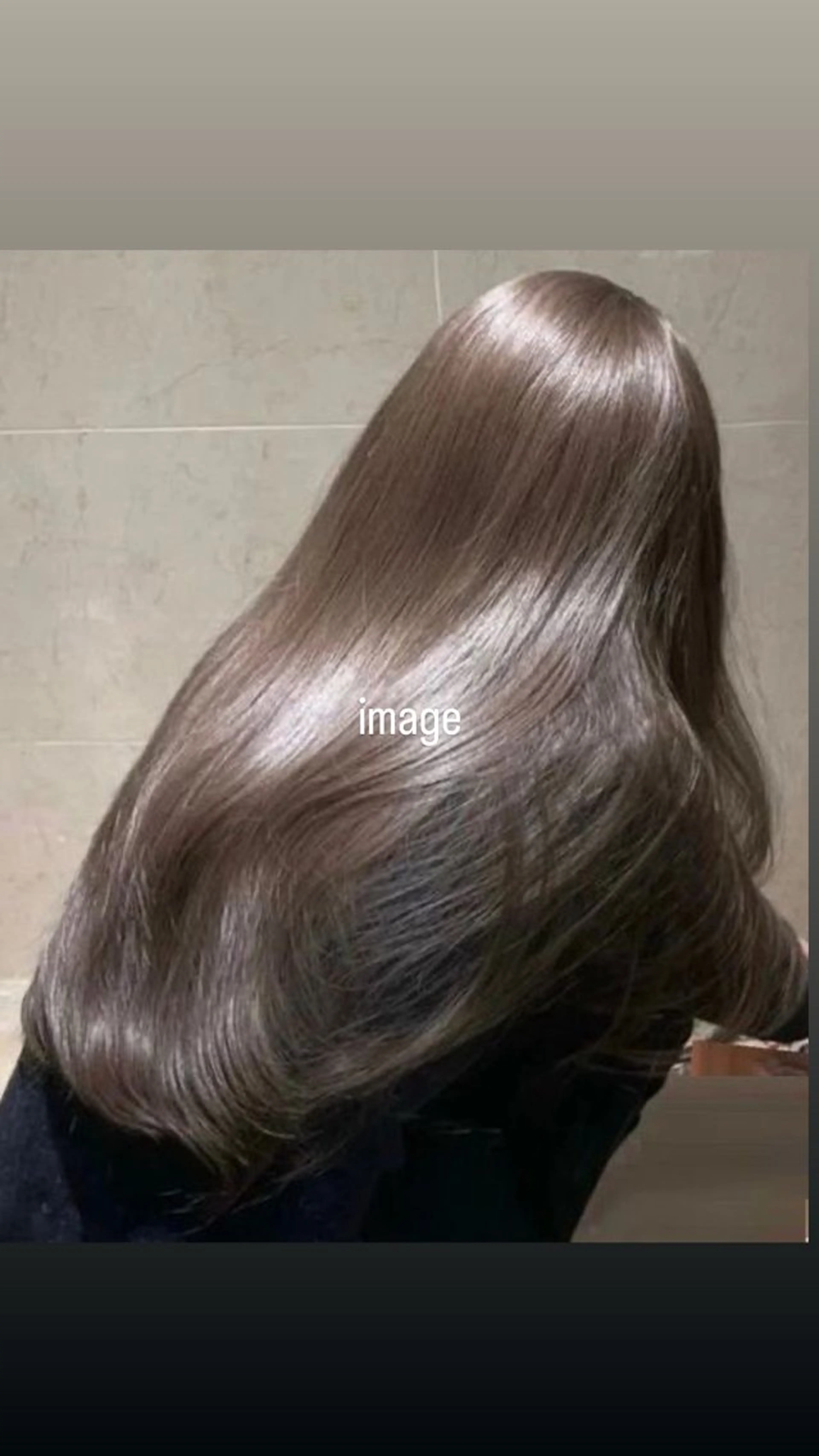 縮毛矯正 MINX 白石 漣のヘアスタイル