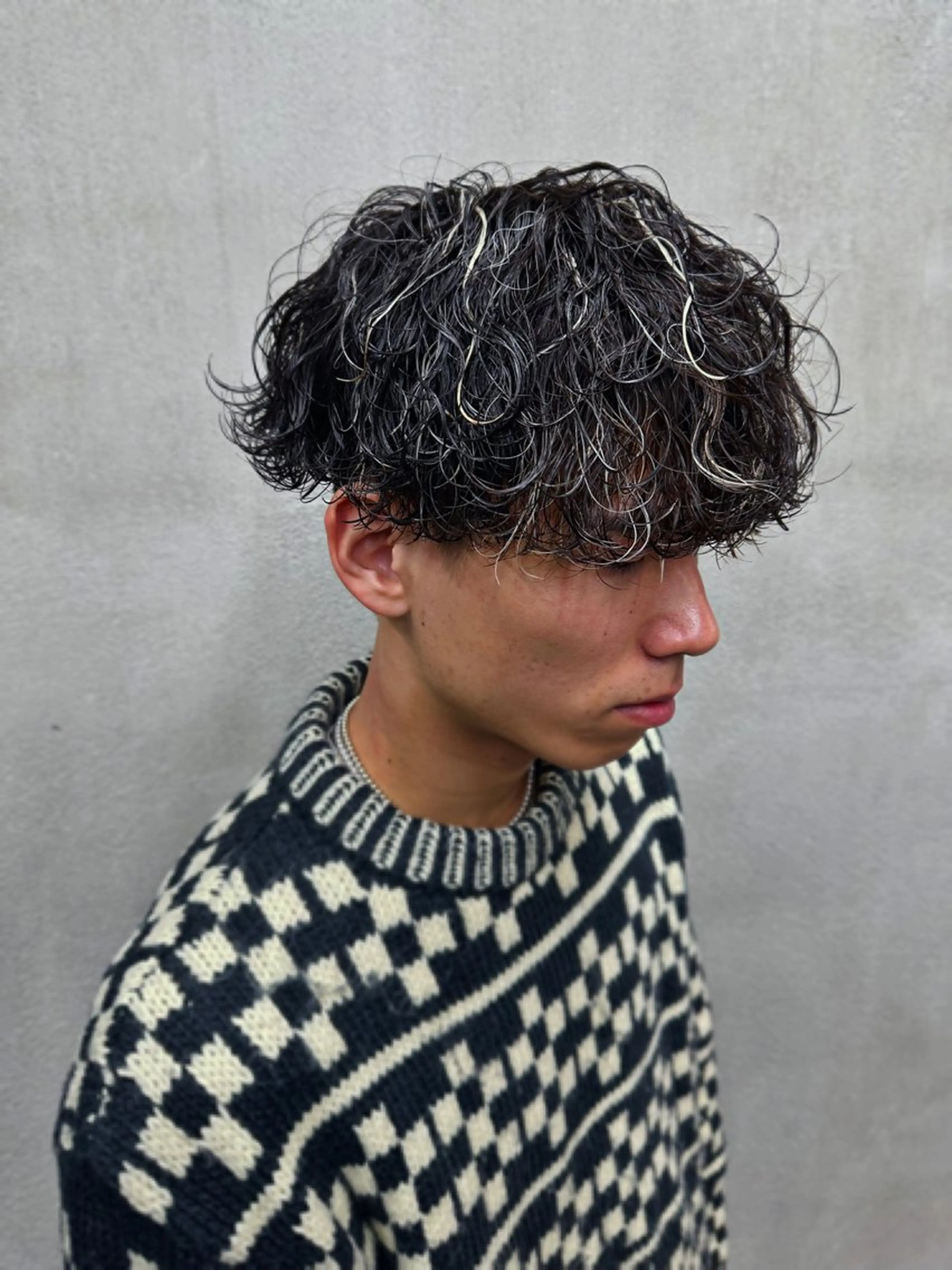 パーマ メンズ ブリーチモデル募集中 /伊藤優真のヘアスタイル