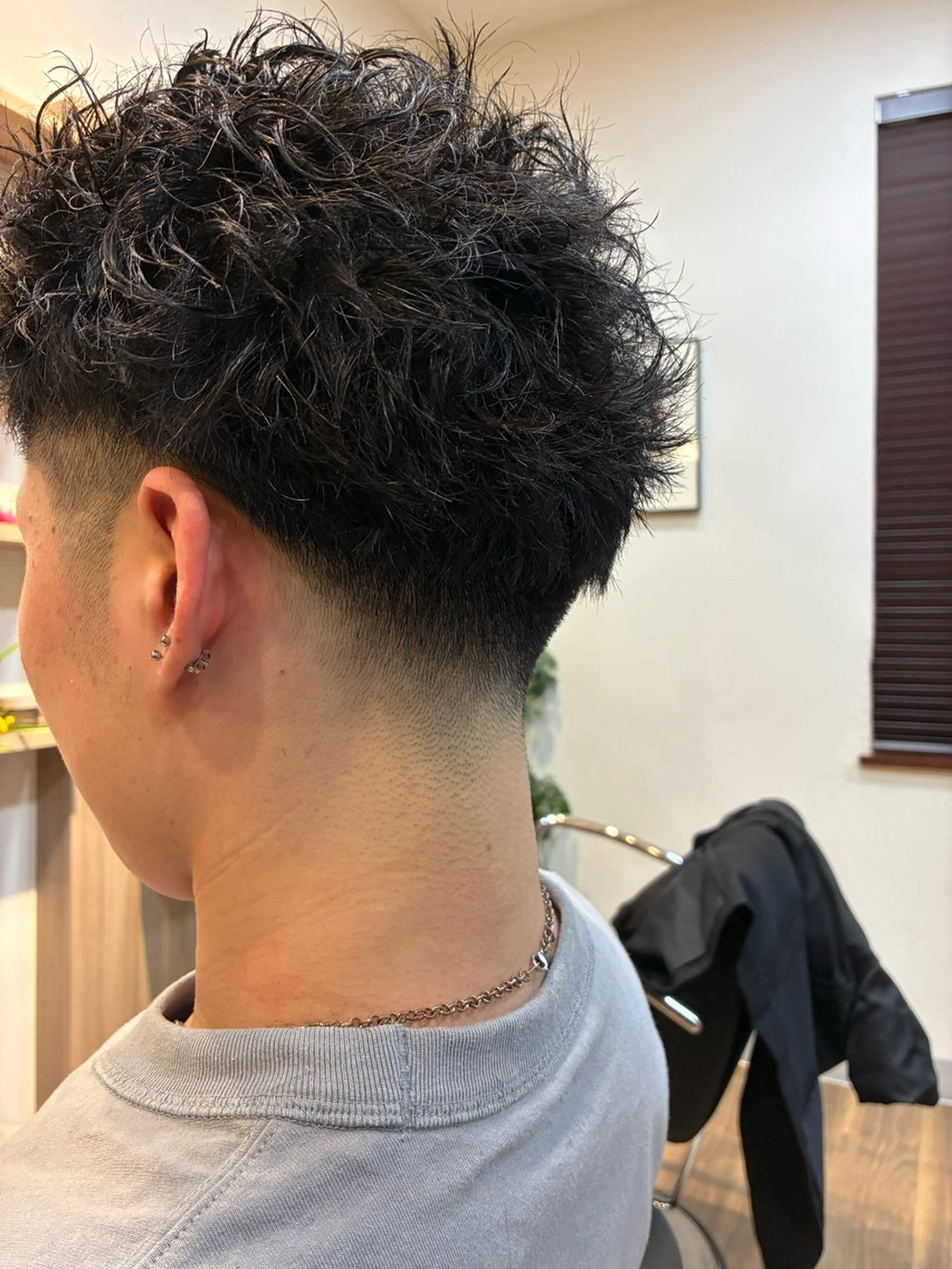 ショート パーマ メンズ 齊藤 聖輝のヘアスタイル