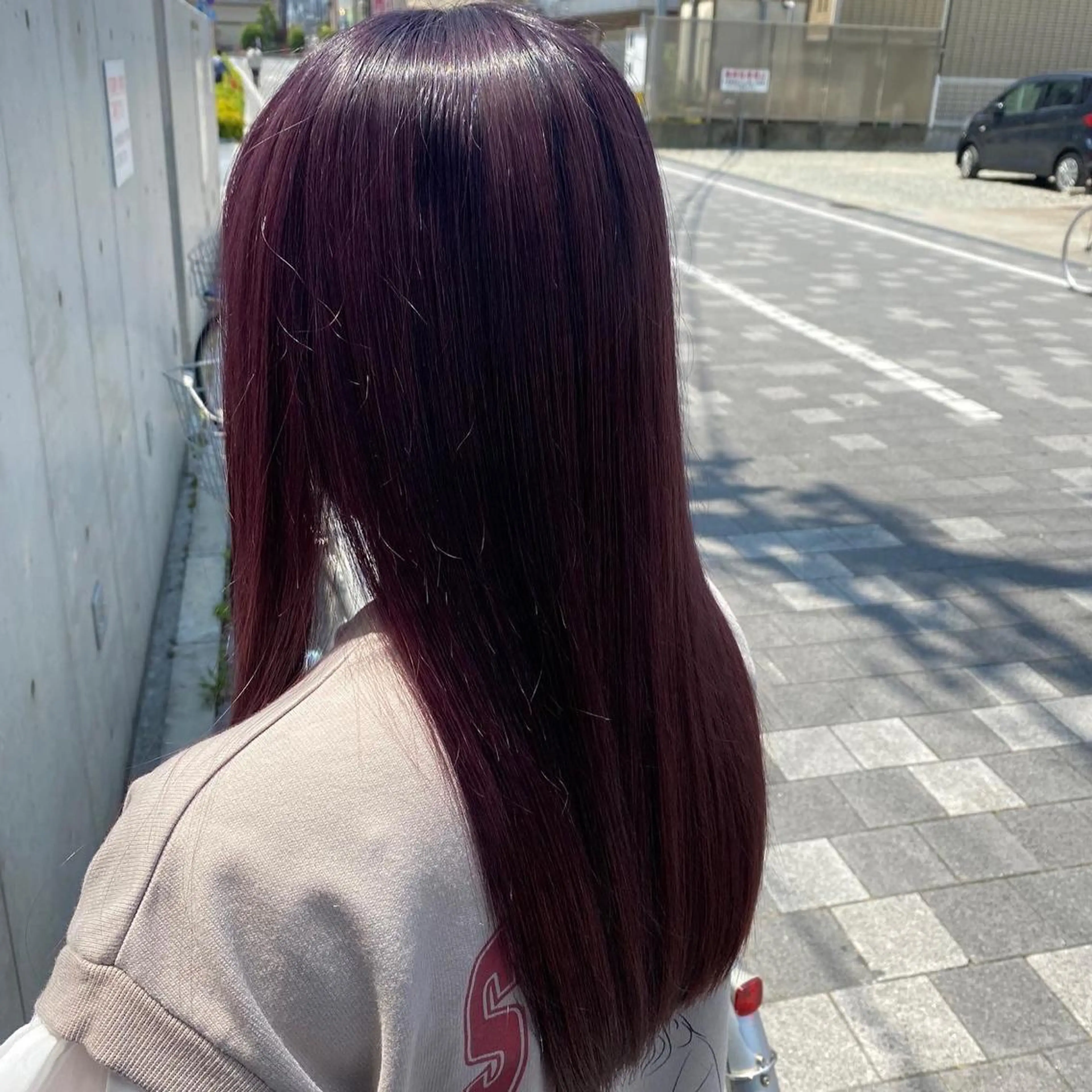 セミロング 山中 大輝のヘアスタイル
