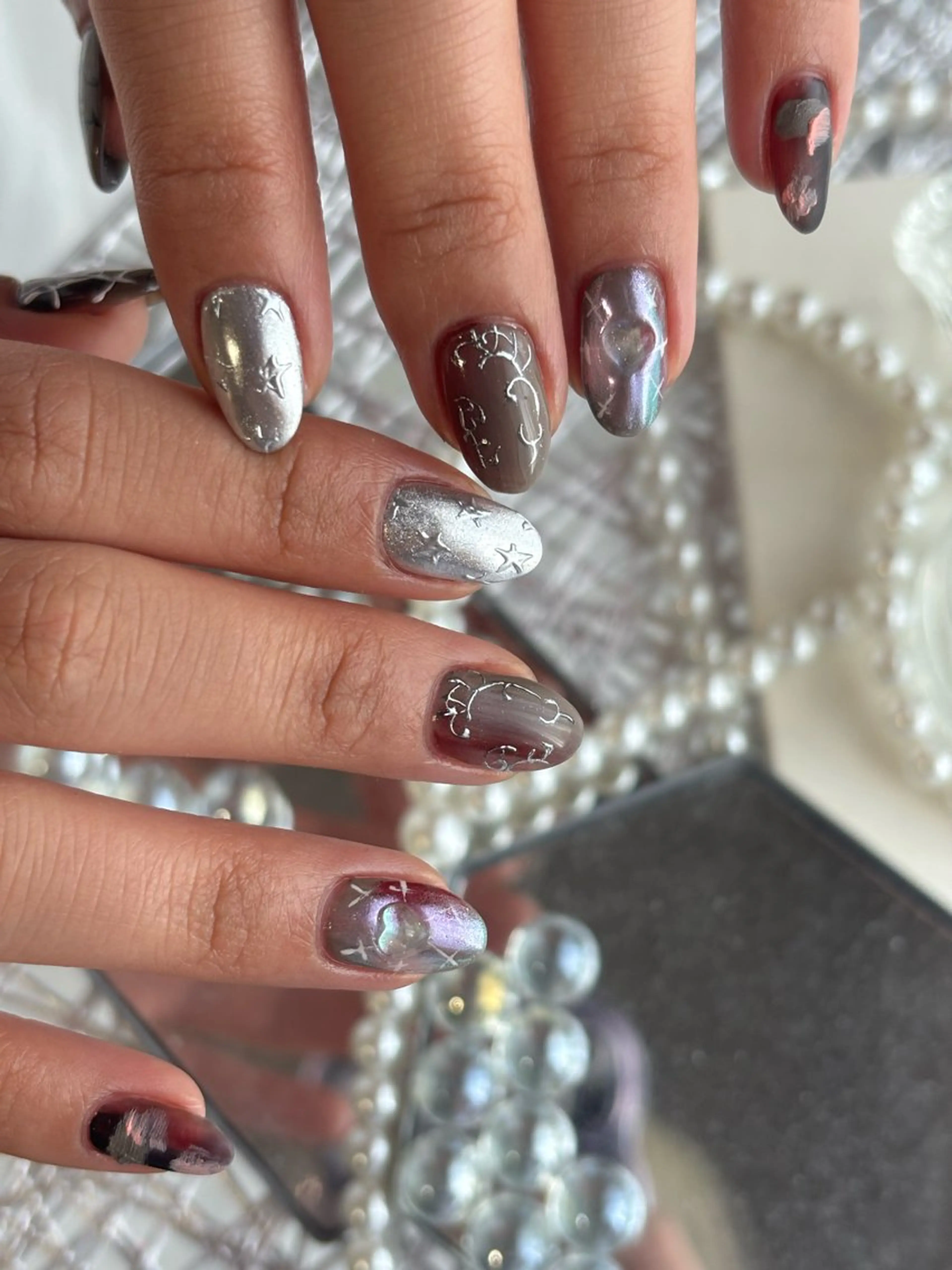 ネイル ハンドネイル .8 HAREのネイルデザイン