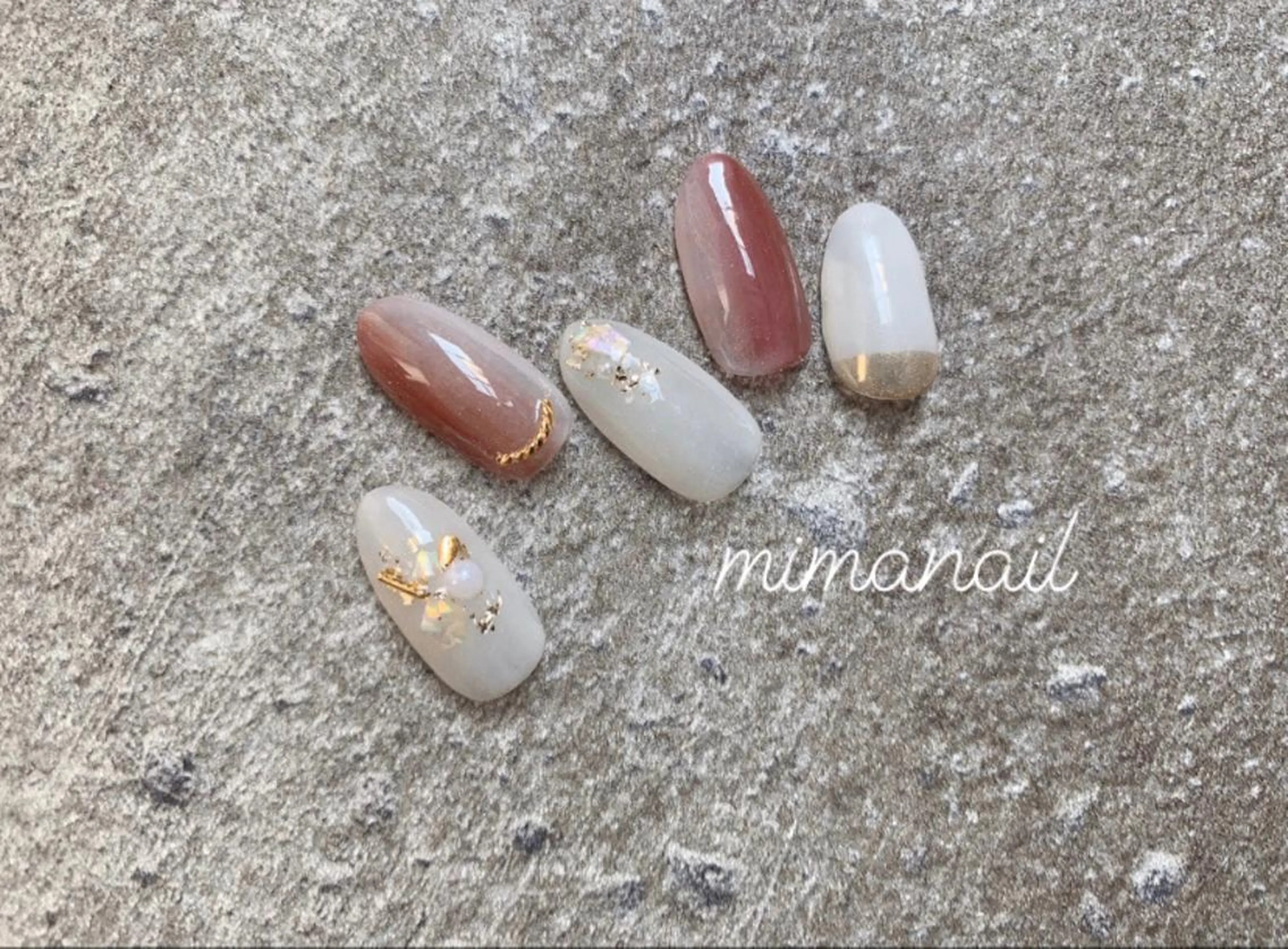 ネイル ハンドネイル mima nailのネイルデザイン