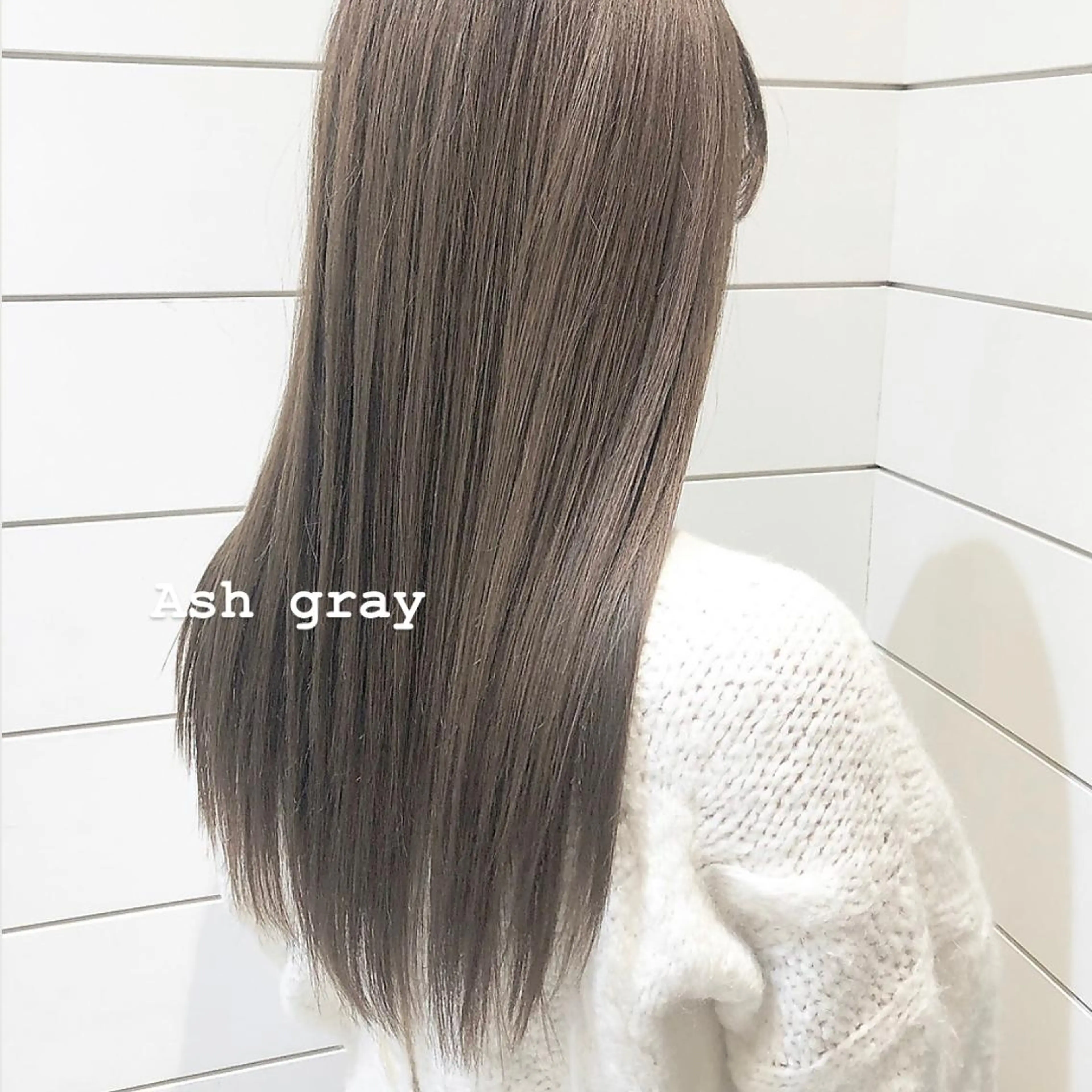 ロング ツカハラ　リリカ 👒柔らかカラー👒のヘアスタイル