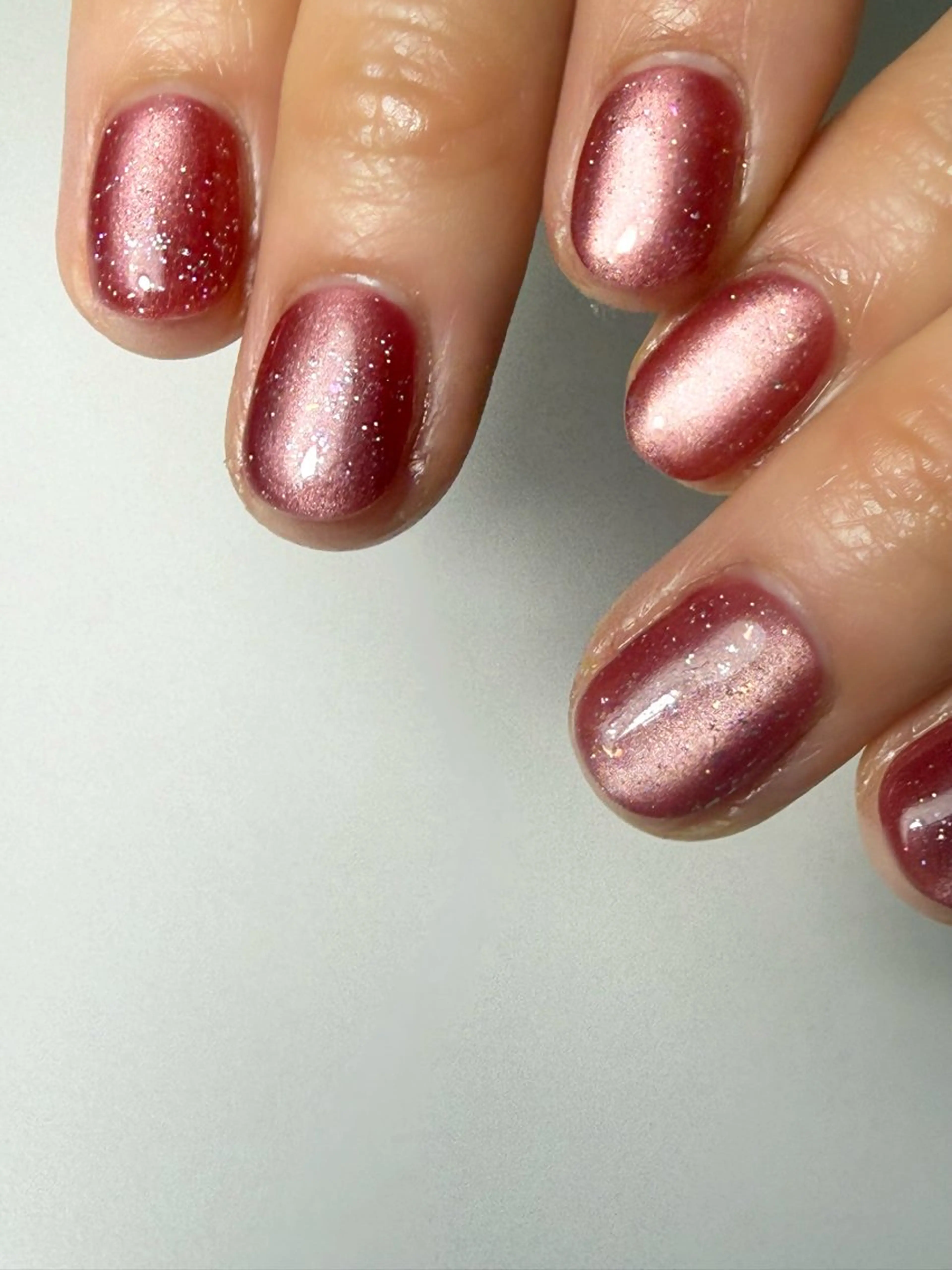 ネイル フラッシュネイル キラキラネイル マグネットネイル 北小岩ネイリスト吉田 由圭のネイルデザイン