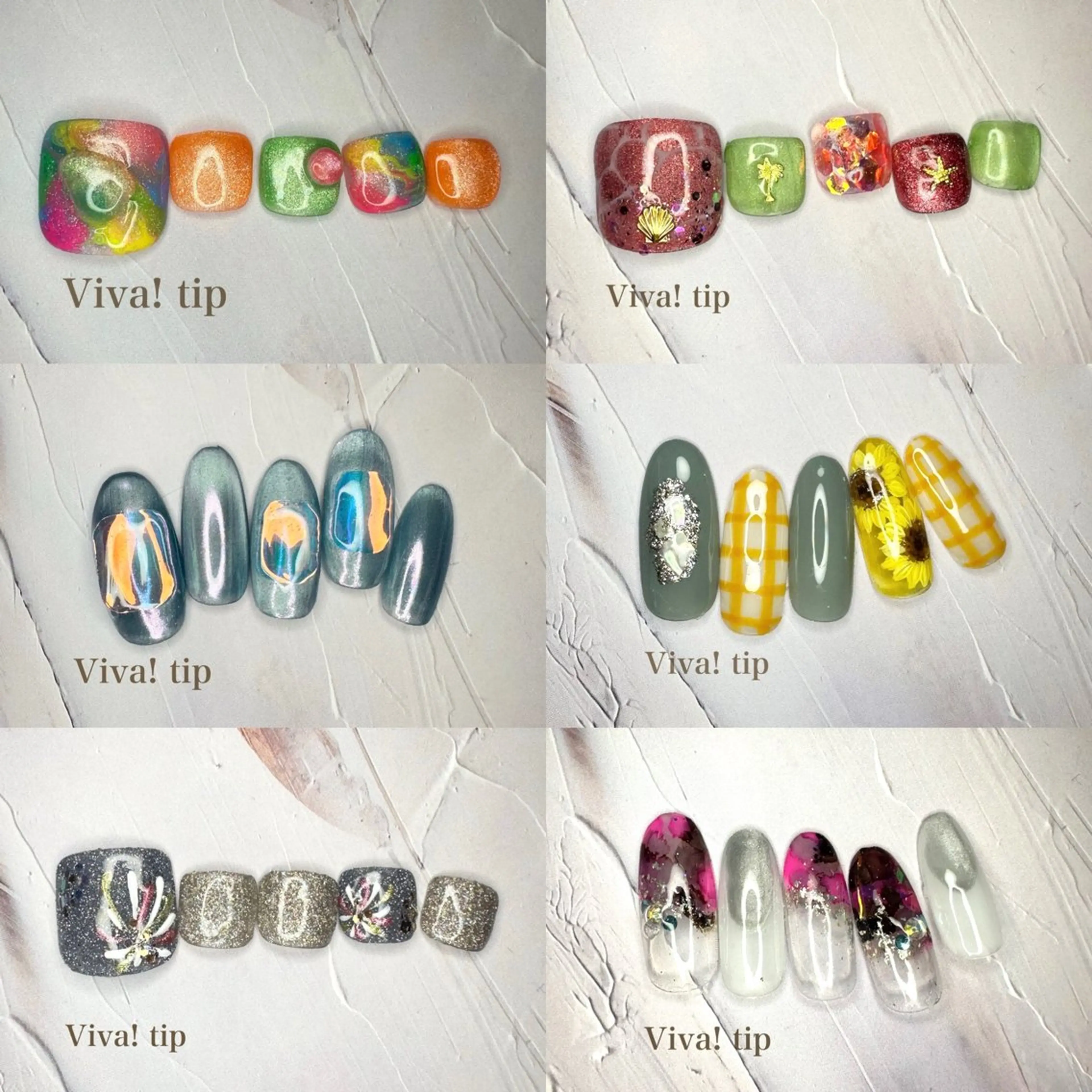 ネイル Viva!tip ビバティップネイルのネイルデザイン