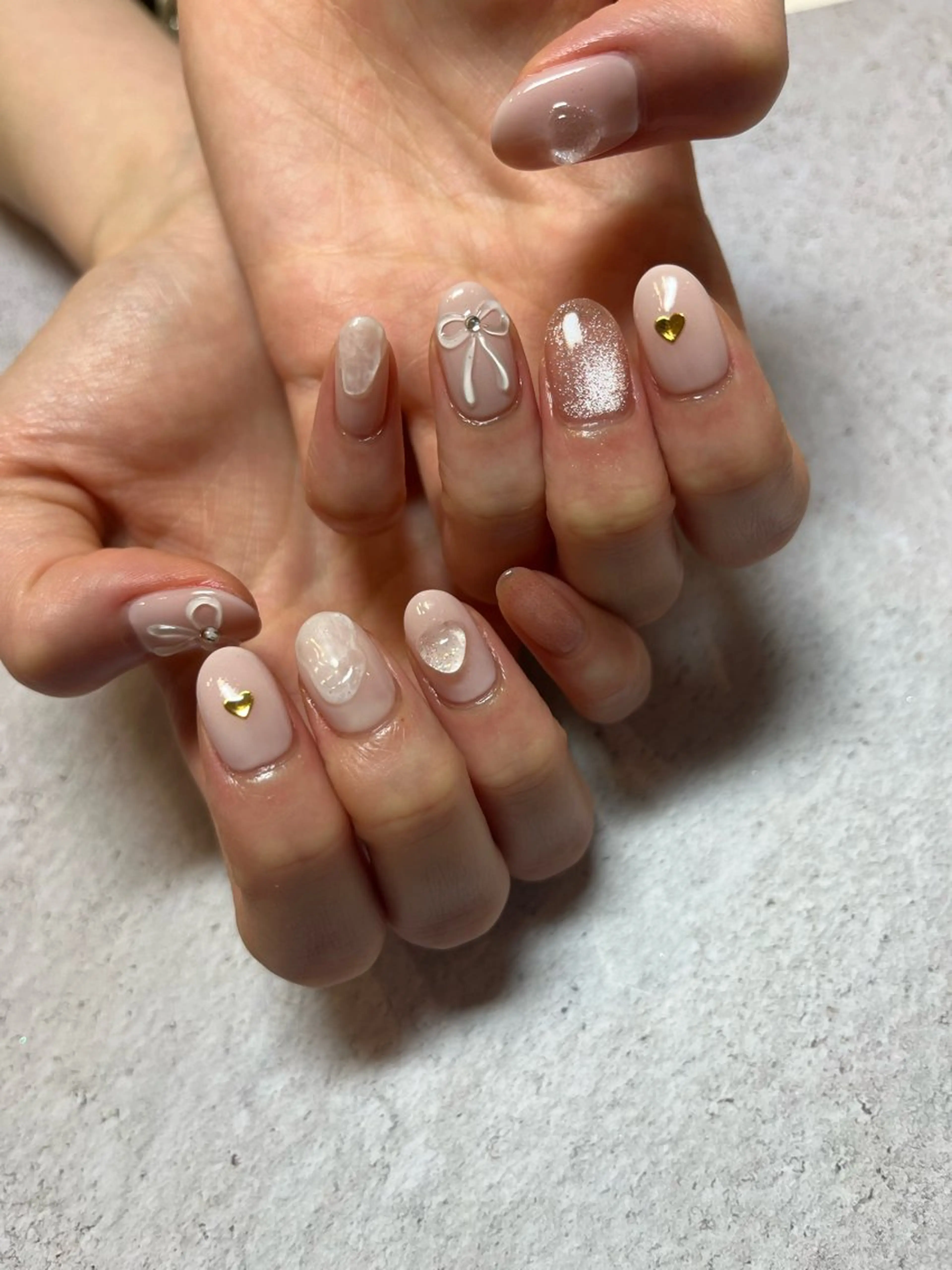 ネイル ハンドネイル 【LINON】 airiのネイルデザイン