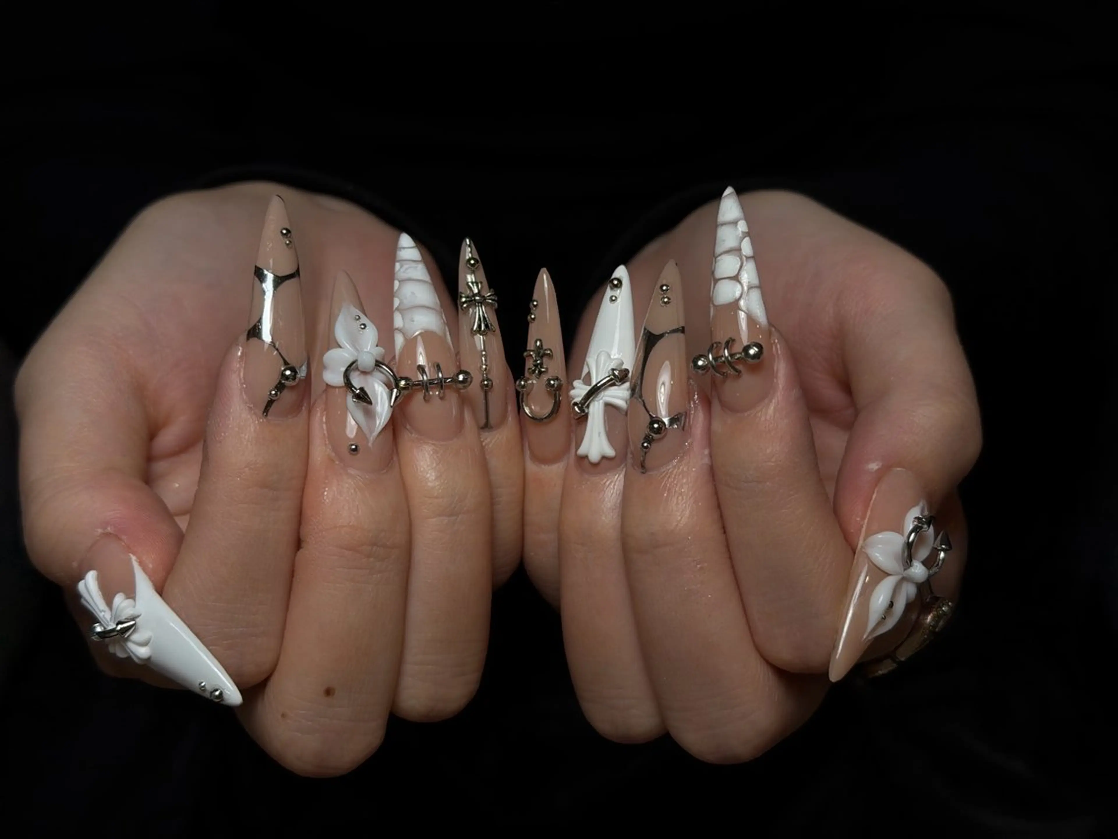 ネイル 韓国ネイル シンプルネイル ワンホンネイル ハンドネイル CoMo Nailのネイルデザイン