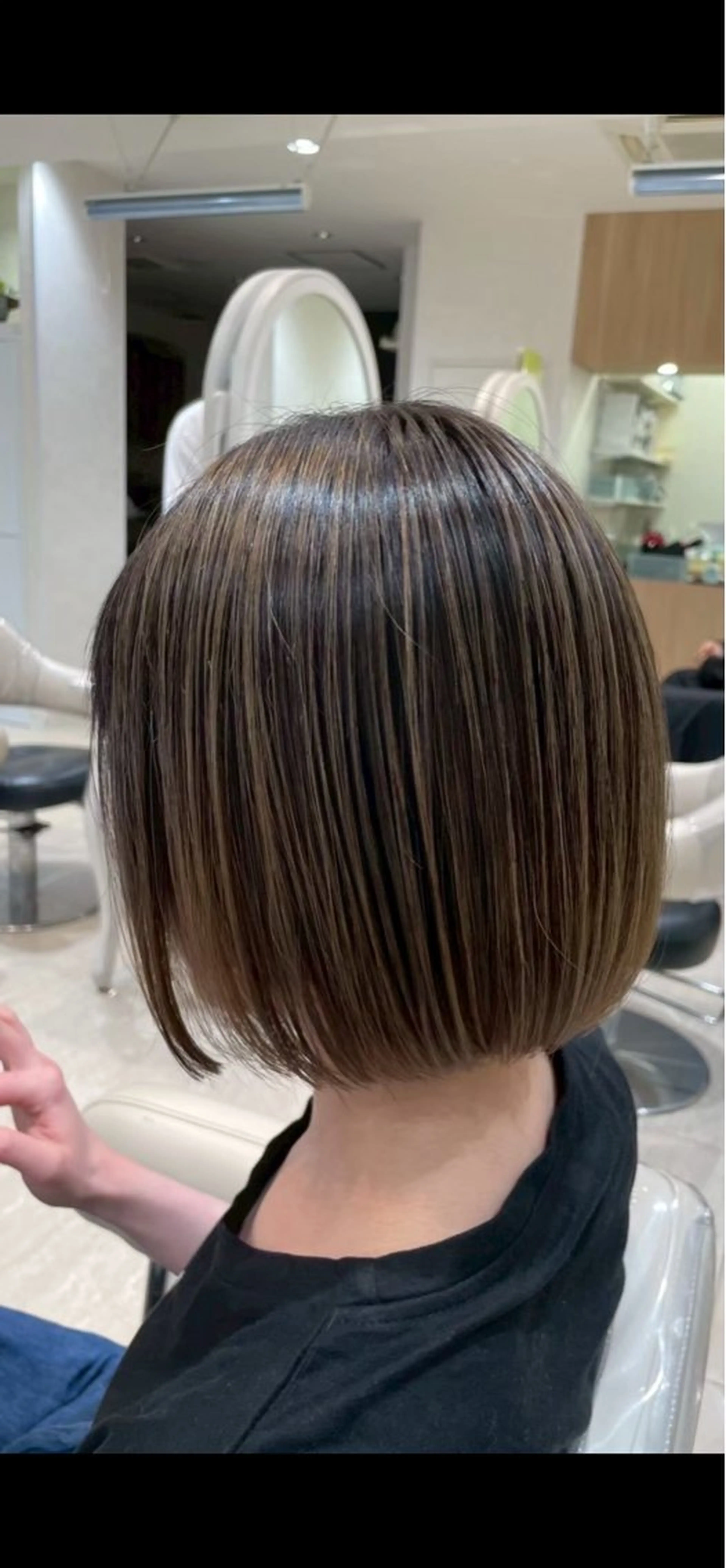 ショート 艶髪🫧/ハイライト ✨/濱崎 竜のヘアスタイル