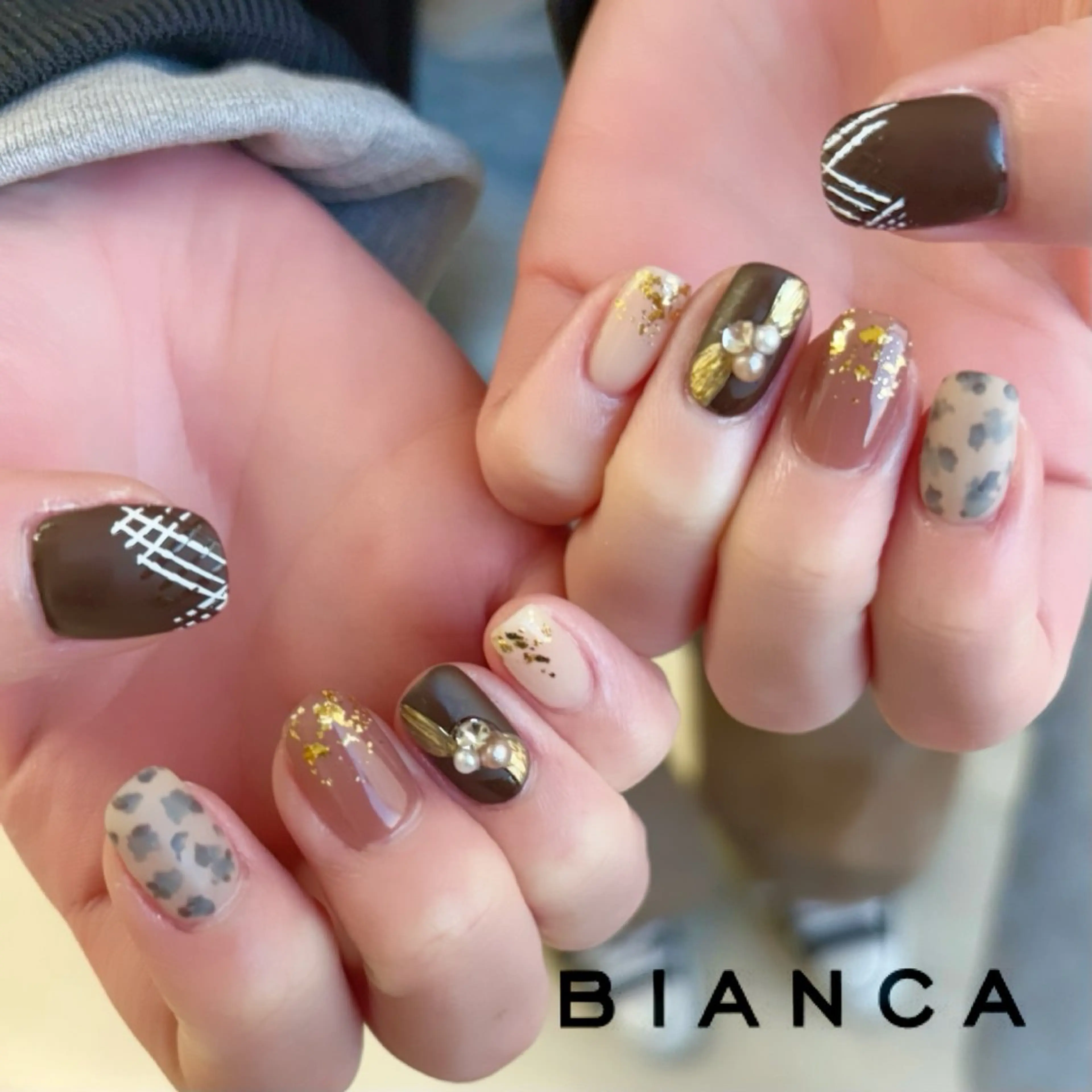 ネイル バレンタイン Bianca大宮店 上野のネイルデザイン
