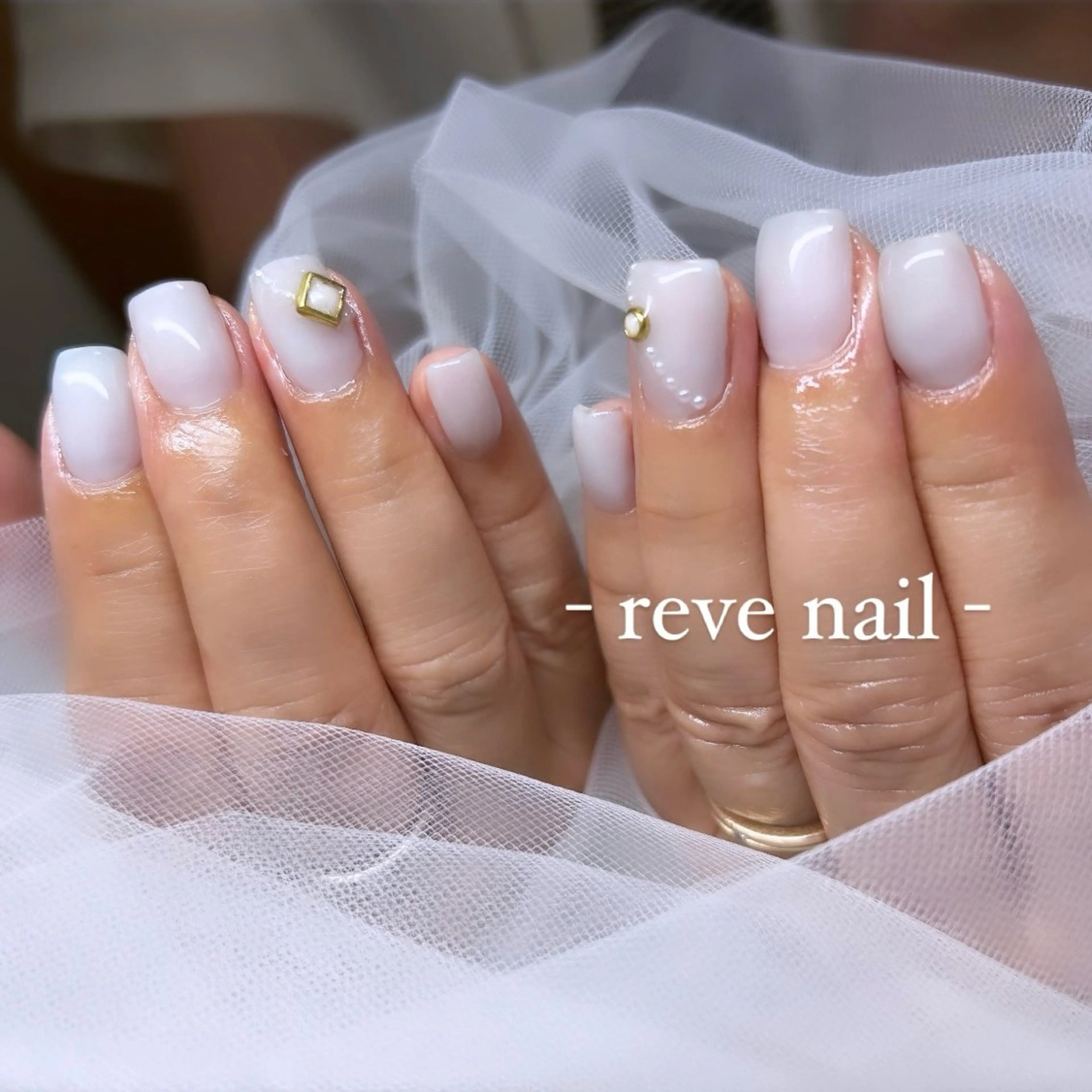ネイル ハンドネイル 門真市 三ツ島 reve nailのネイルデザイン