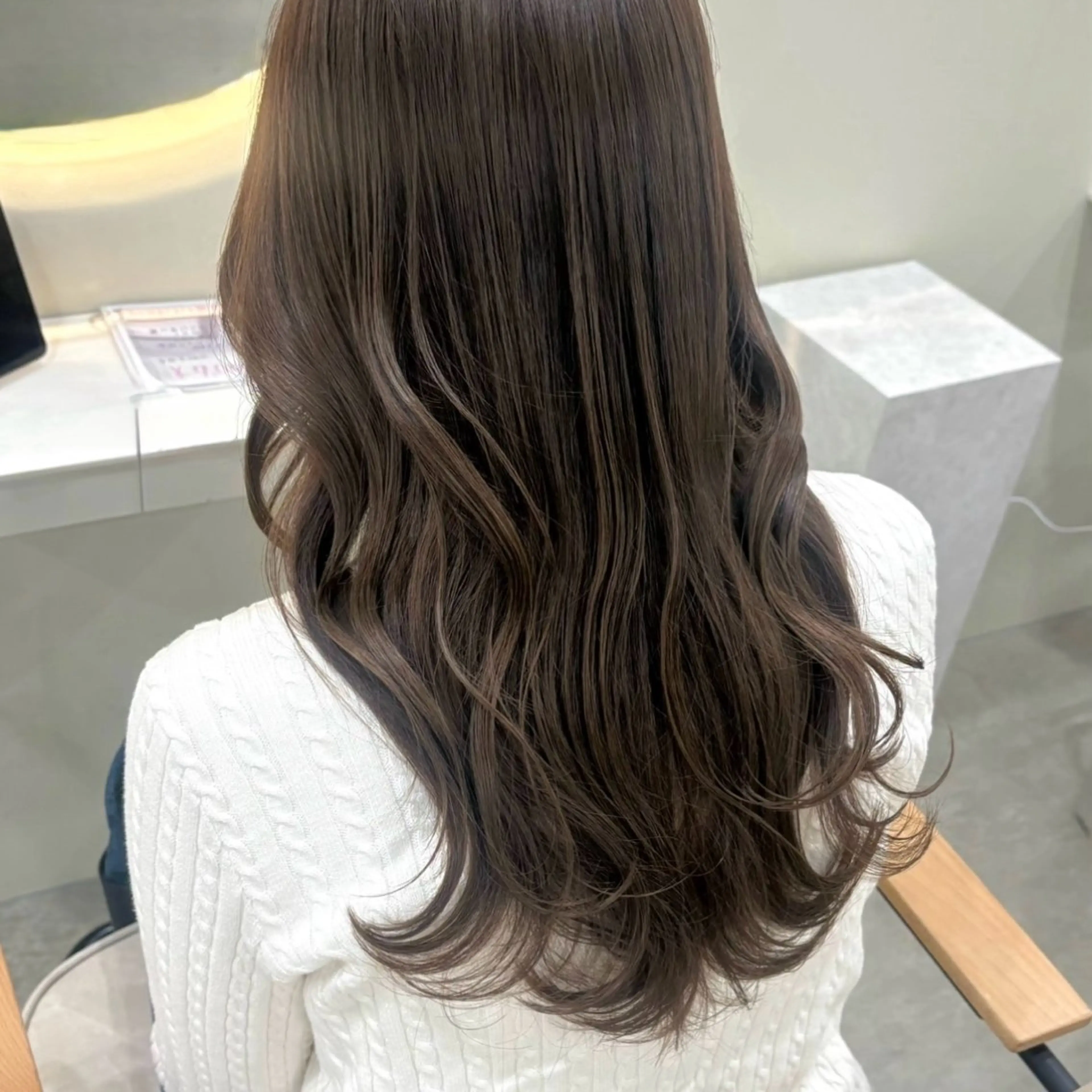 ロング カラー カット ヘアカラー hana/艶髪 /透明感カラー🪞のヘアスタイル