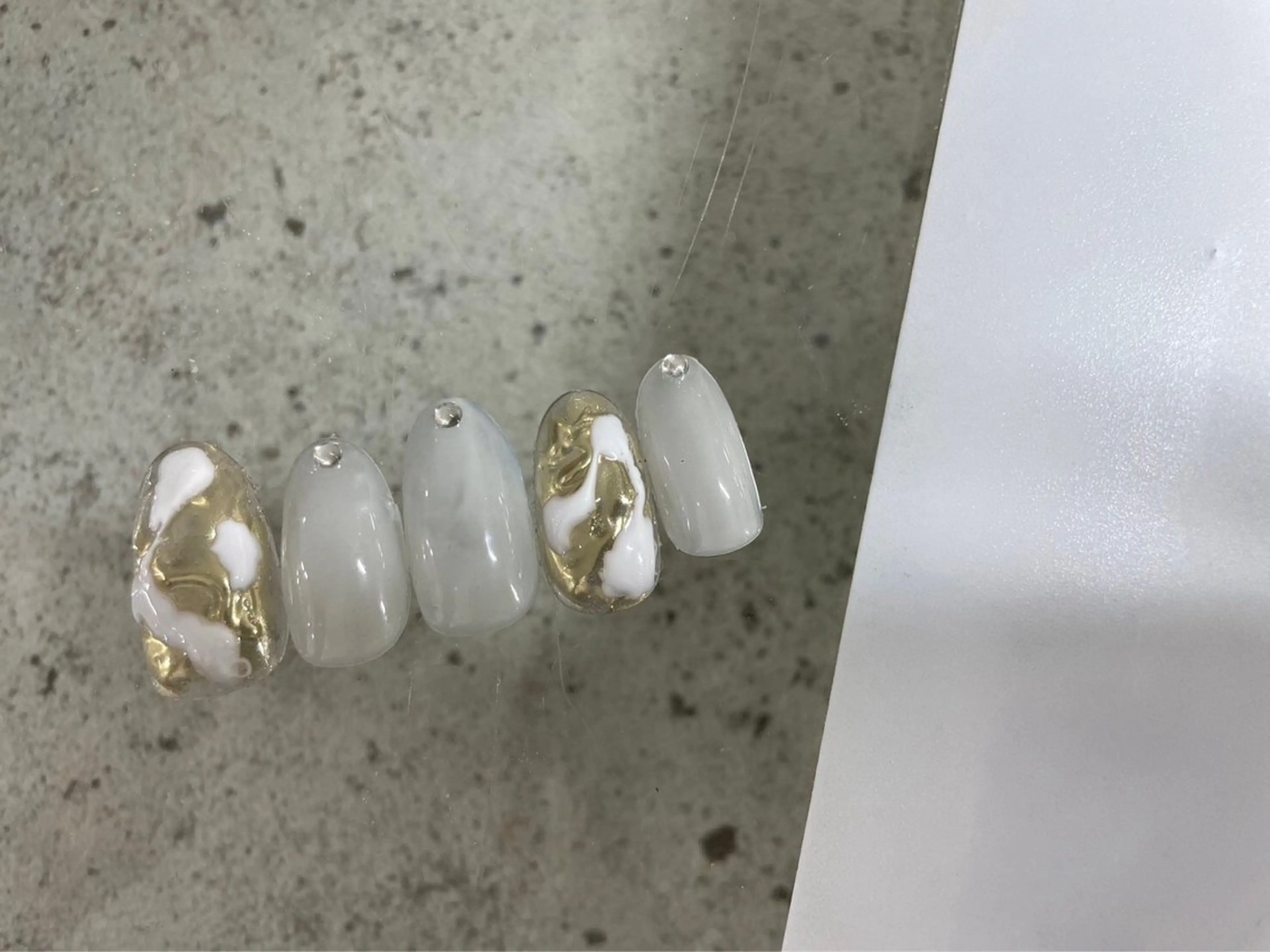 ネイル ⭐︎休業中の練習⭐︎ JNA認定講師髙橋のネイルデザイン