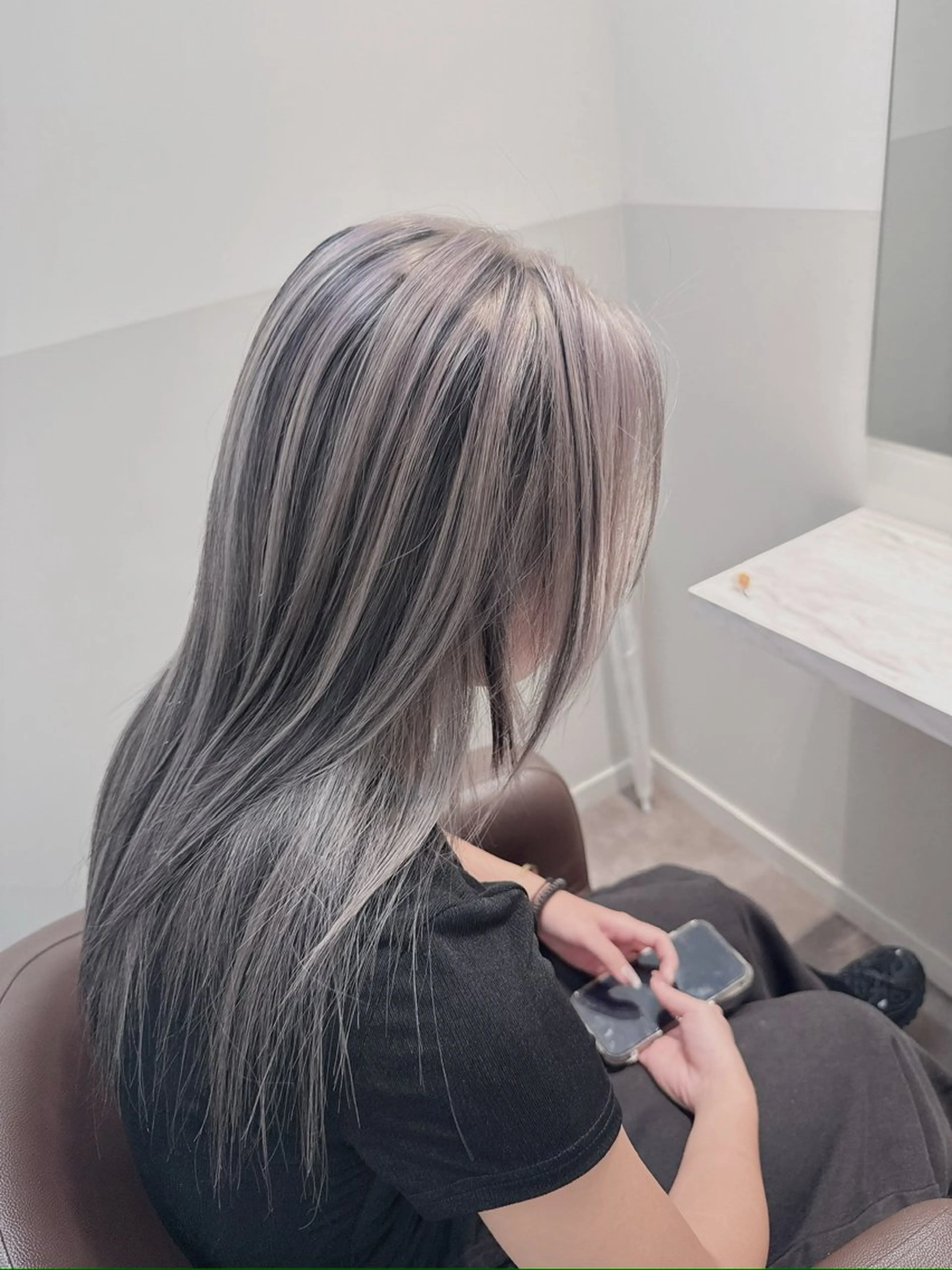 ロング カラー ヘアアレンジ メンズ ヘアカラー トリートメント ハイトーン美容師 MASATOのヘアスタイル