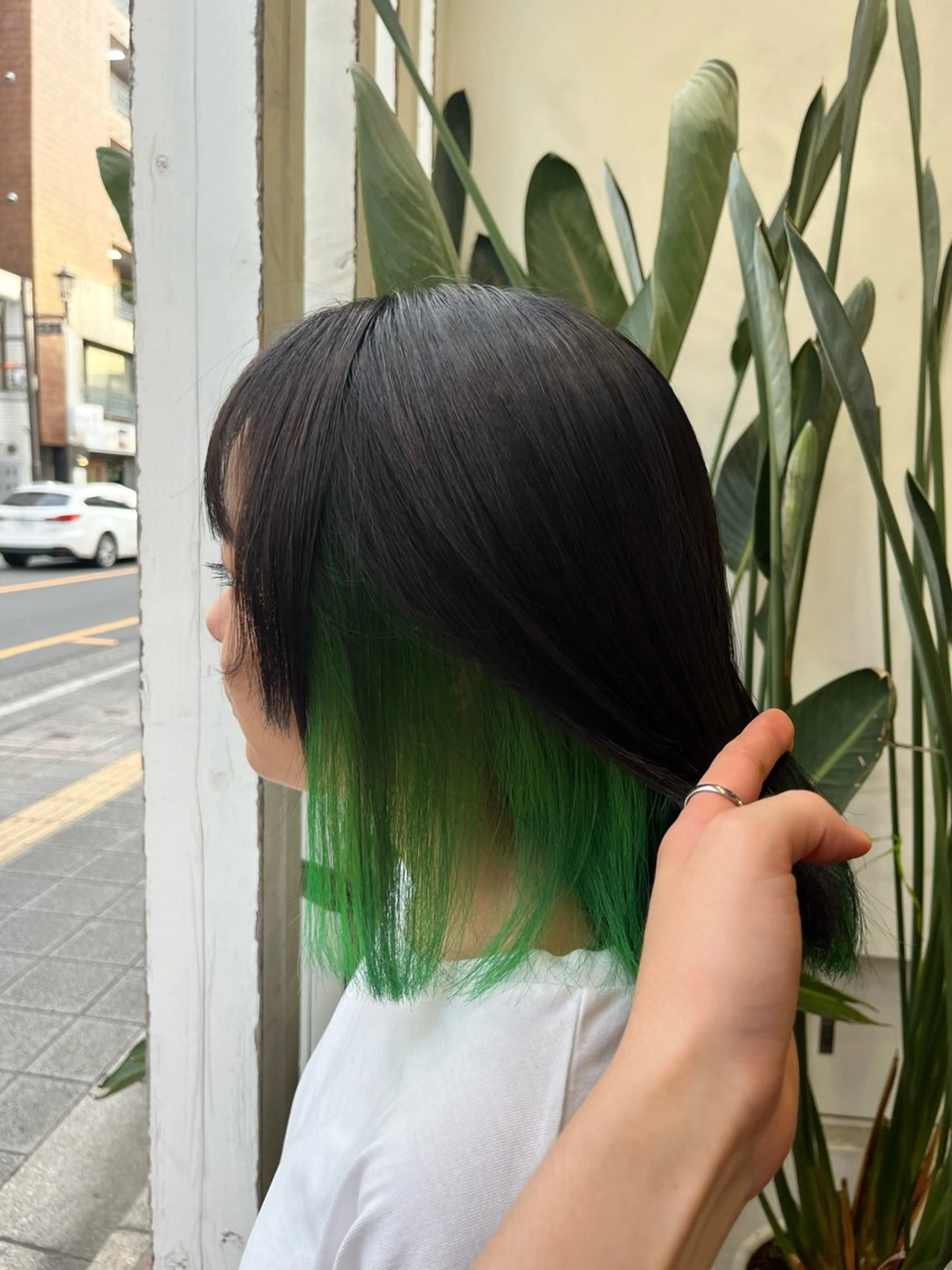 ショート カラー インナーカラー カット トリートメント ヘッドスパ 🫧ハイトーン/ ブリーチ🫧白石航汰のヘアスタイル