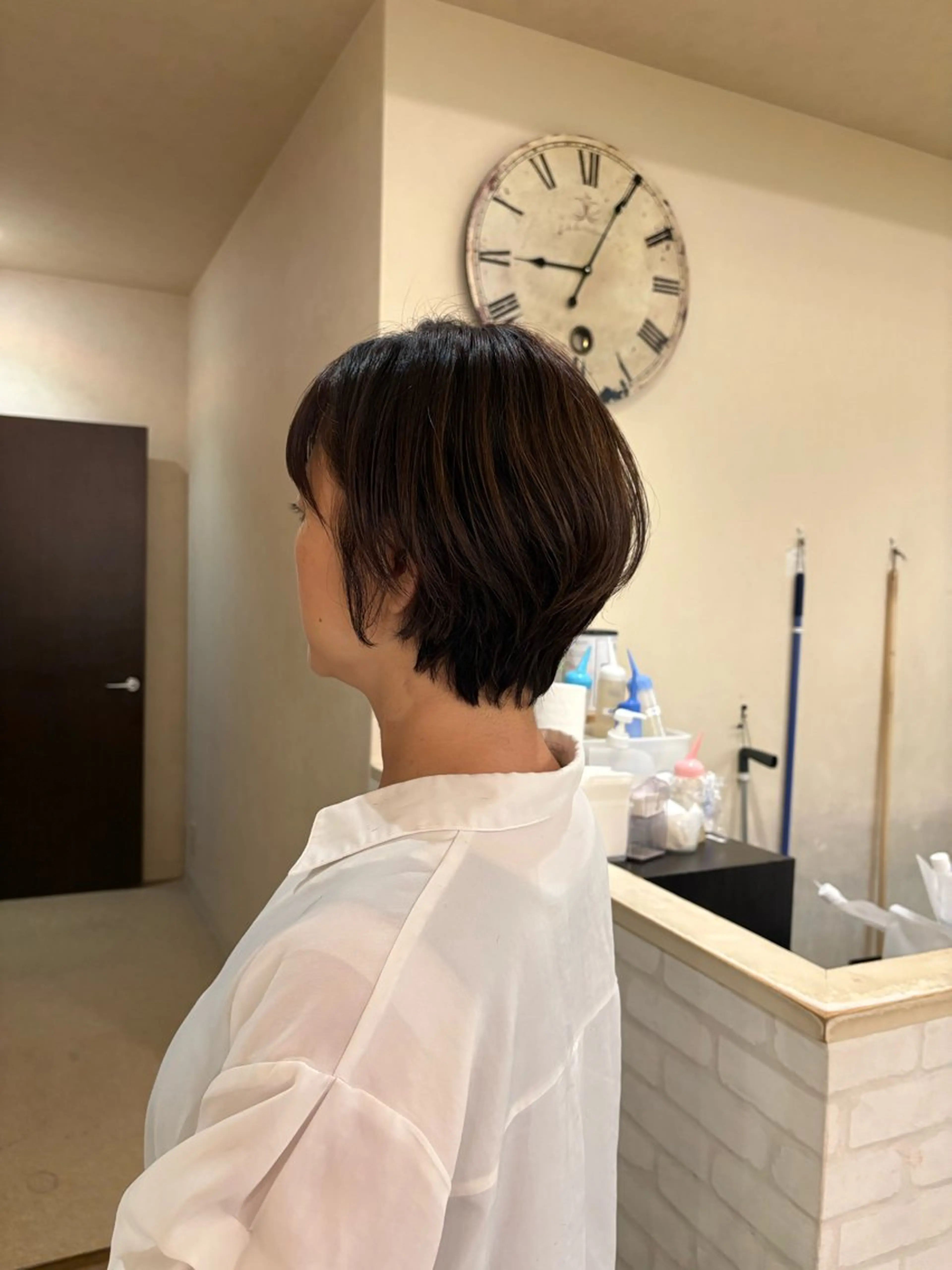 ショート mahae 林のヘアスタイル