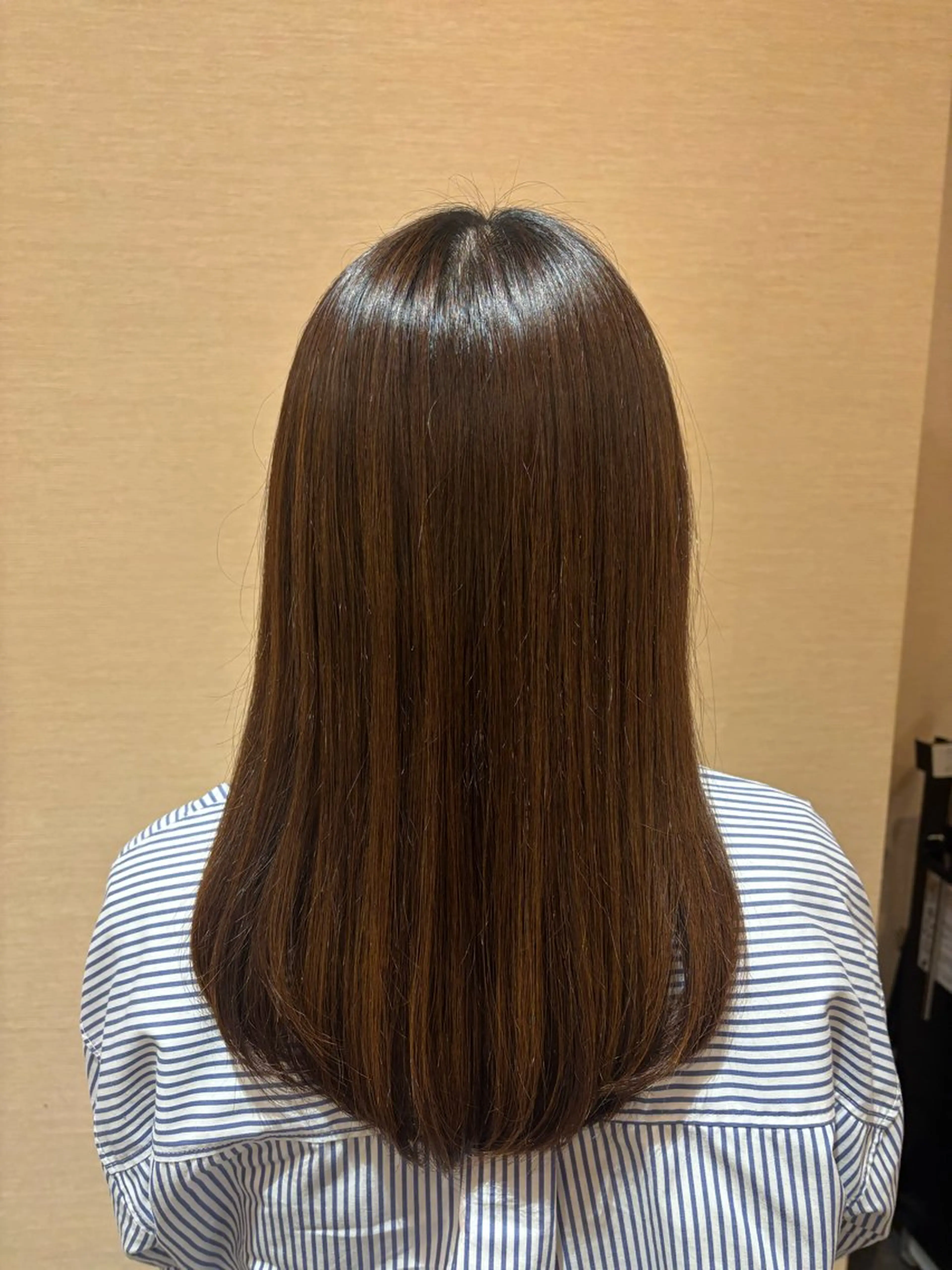 ロング 山田 彩智のヘアスタイル