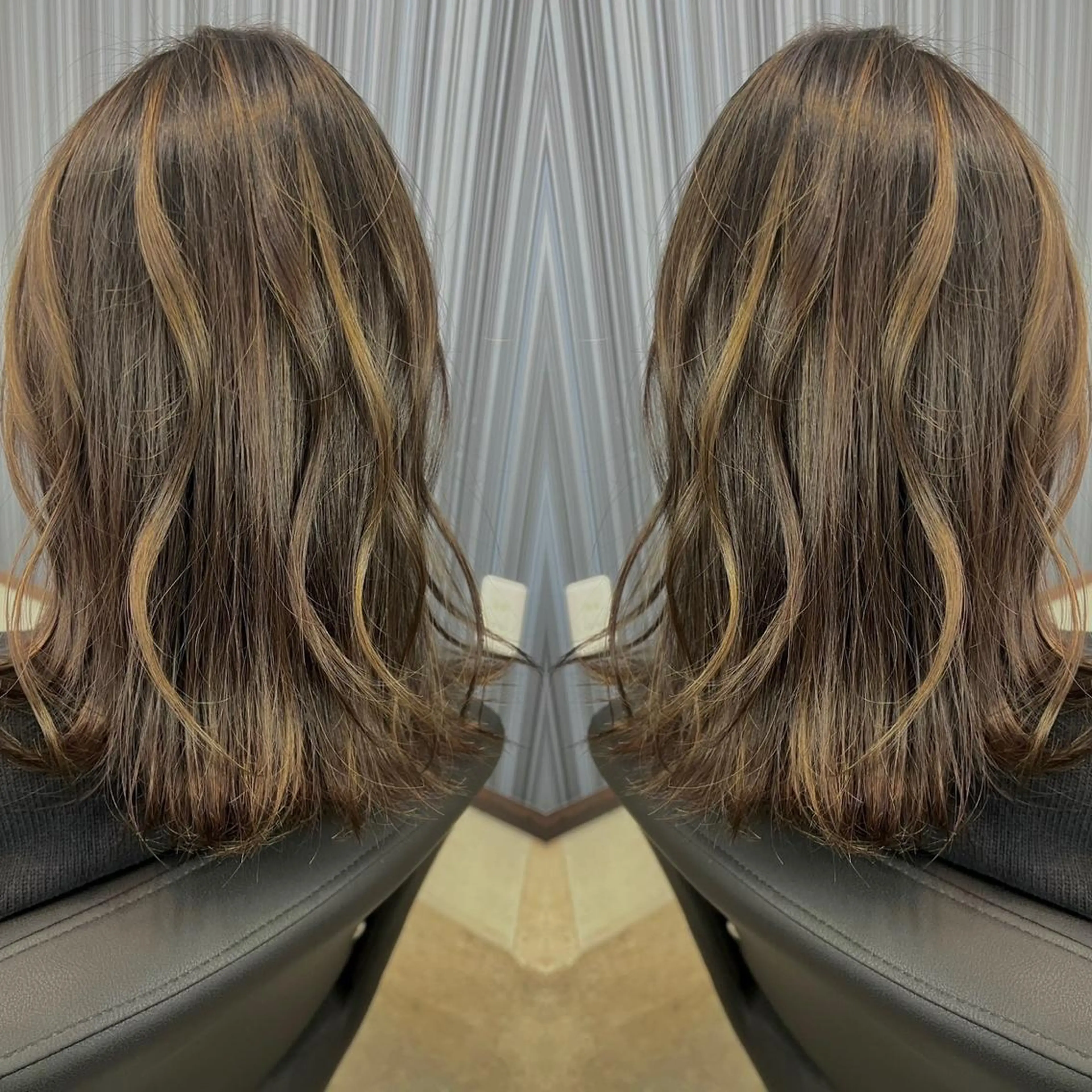 ミディアム 伊藤 詩織のヘアスタイル