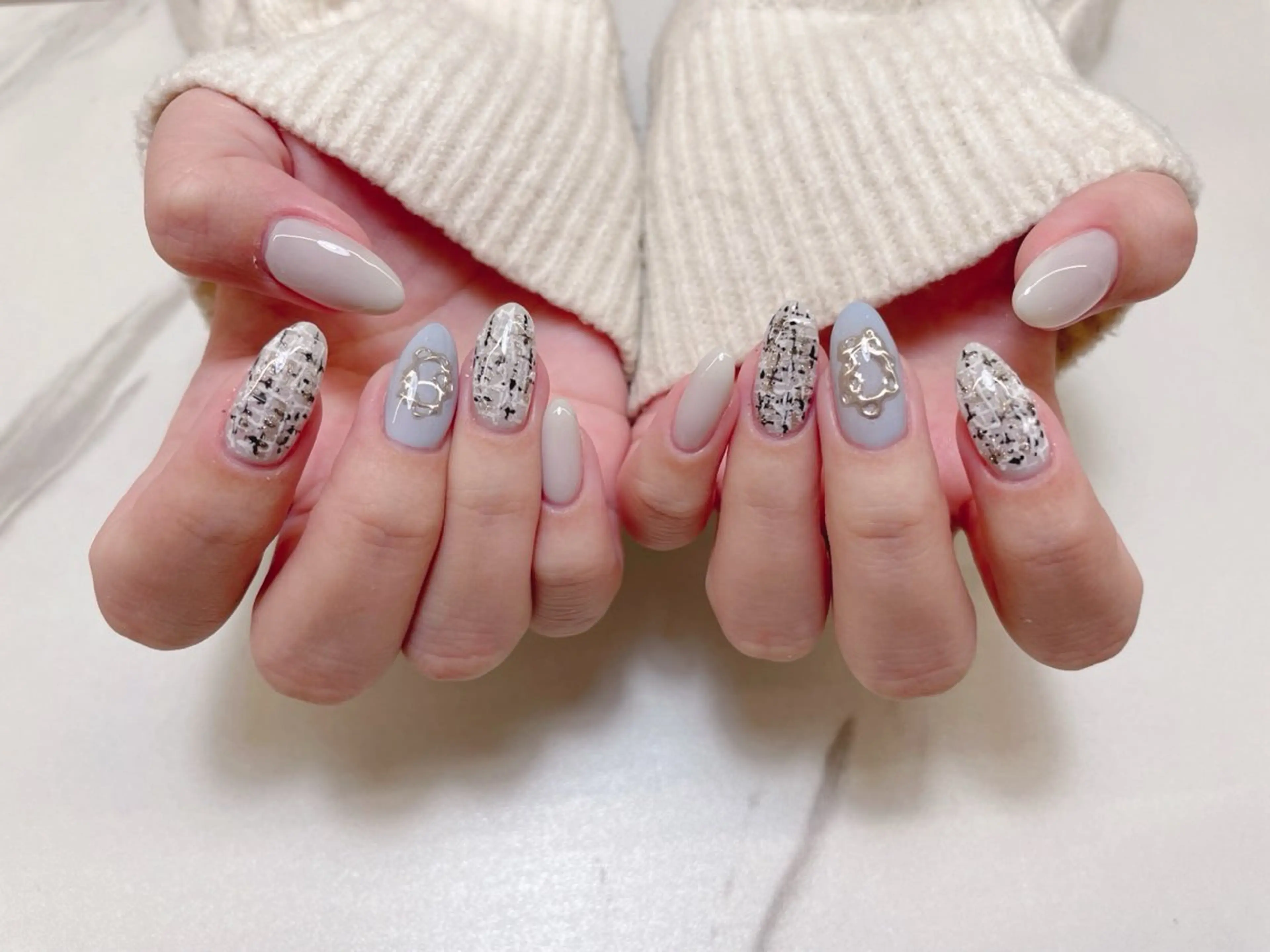 ネイル ハンドネイル さき🌼 堺筋本町ネイルサロンのネイルデザイン