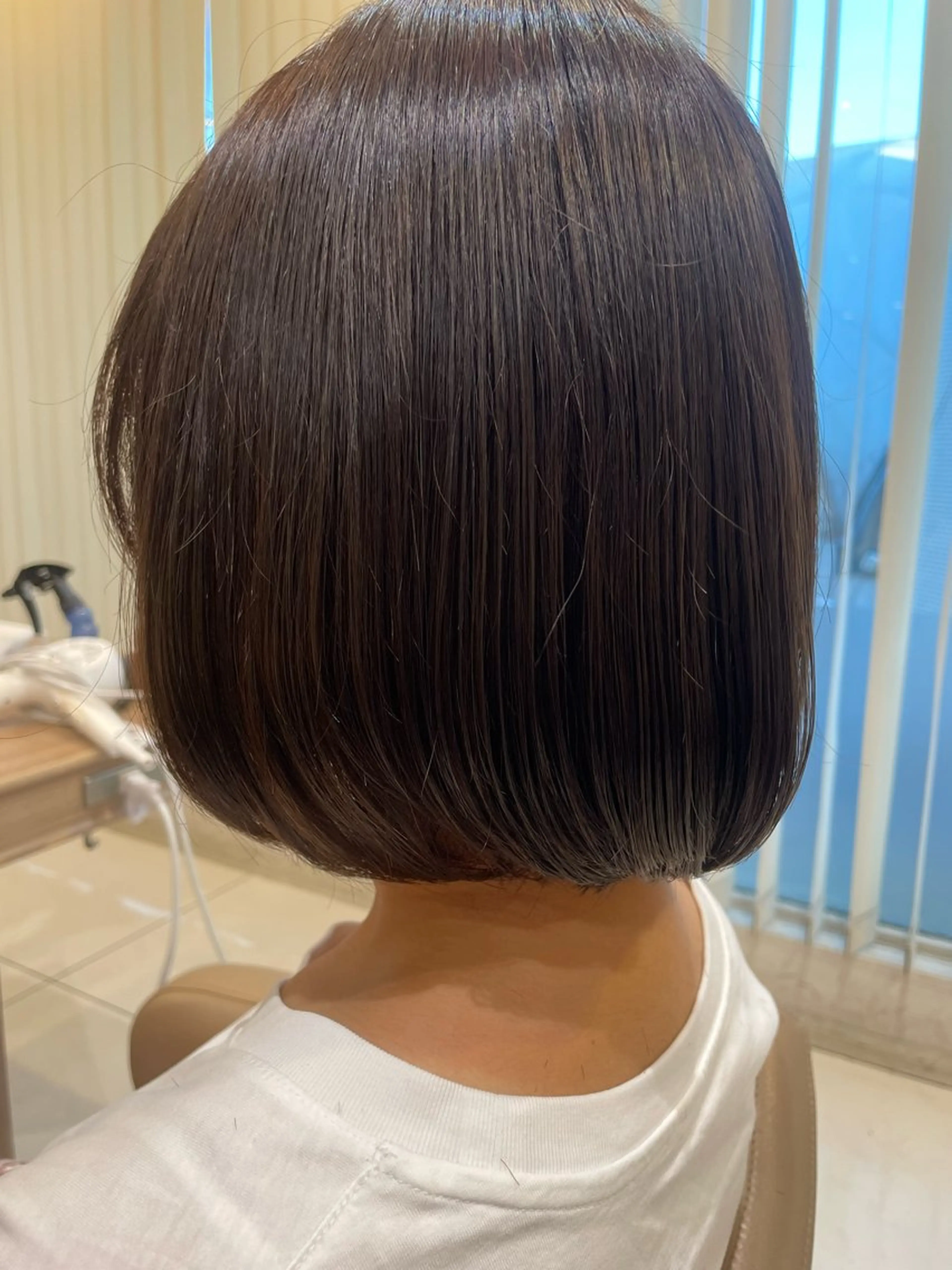 ショート カット トリートメント 韓国ヘアメイク🎀/ 縮毛矯正✨山本媛香のヘアスタイル