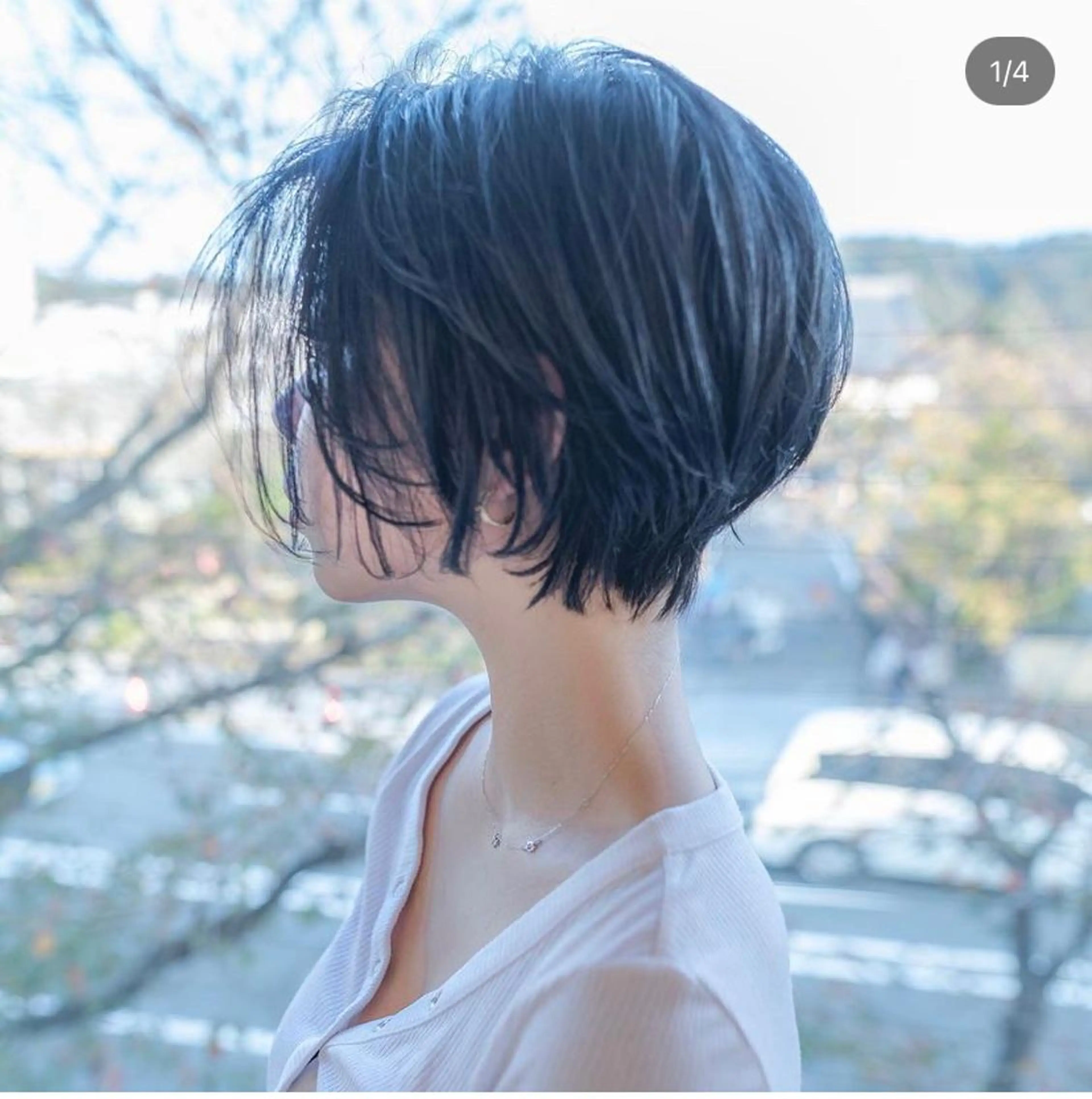 ショート カラー パーマ 🍃服部 雅哉🍃銀座◎のヘアスタイル