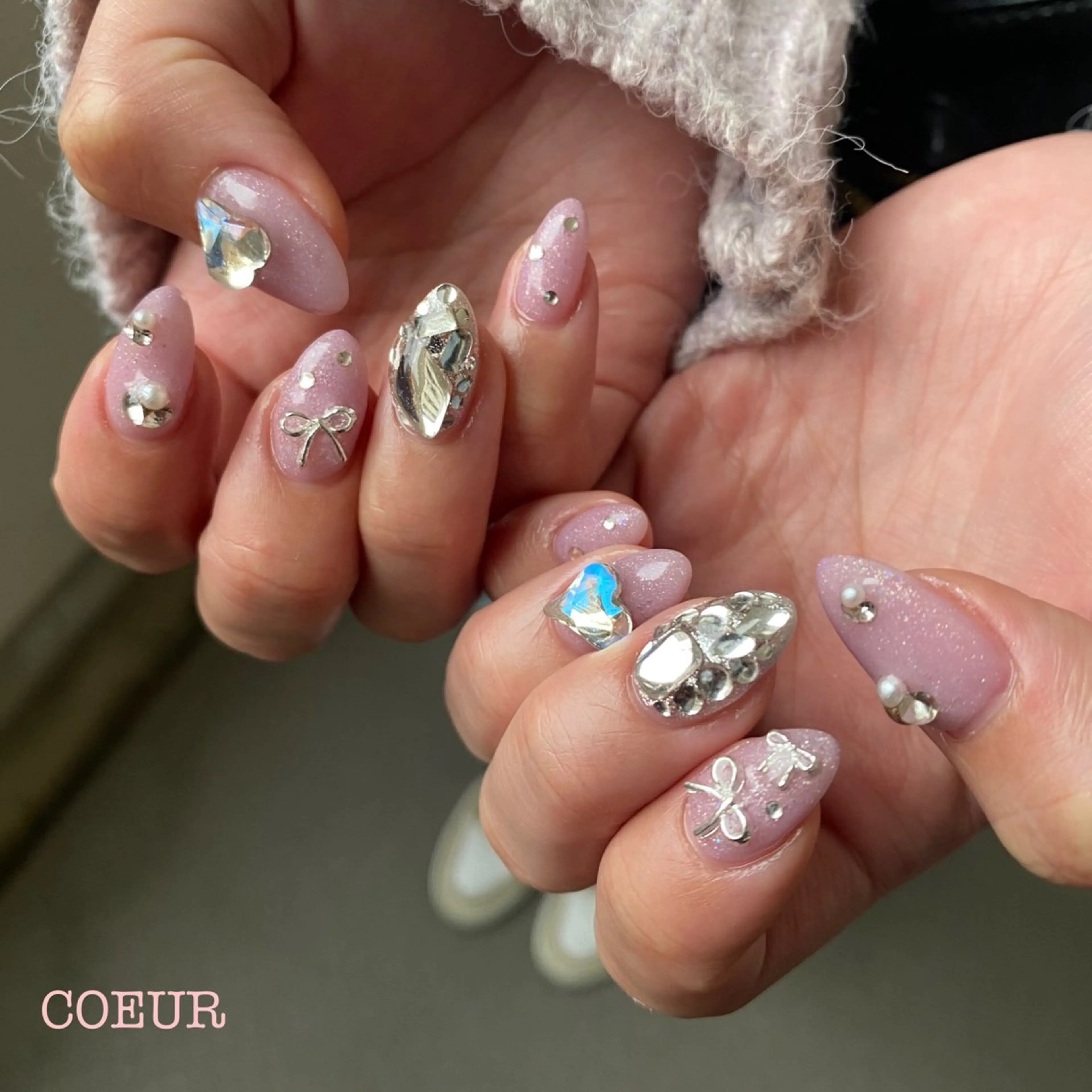 ネイル ハンドネイル COEUR✴︎ yukikaのネイルデザイン