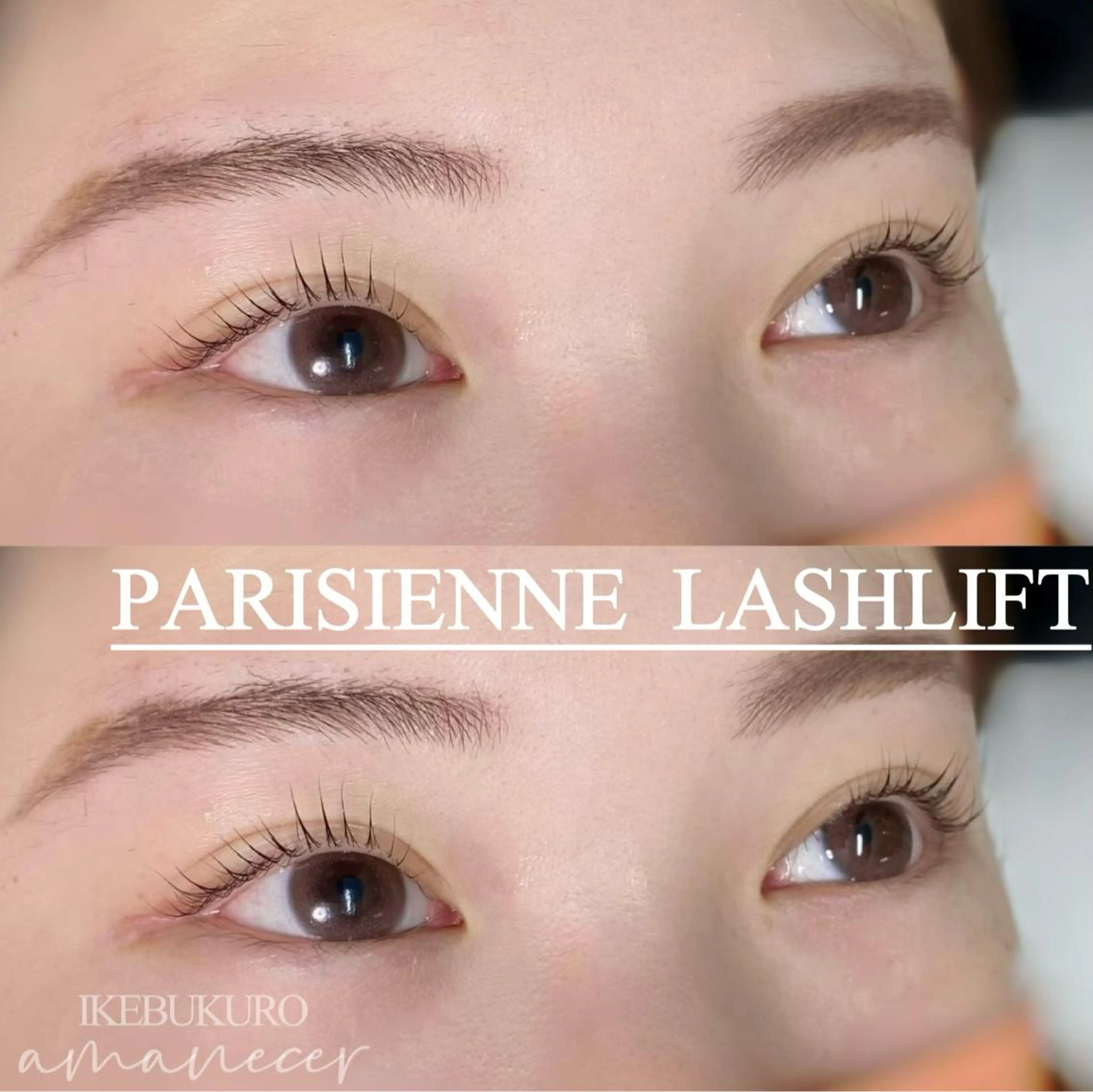 マツエク・マツパ パリジェンヌラッシュリフト マツパ amanecer Ｋ.MIYUのマツエク・マツパデザイン
