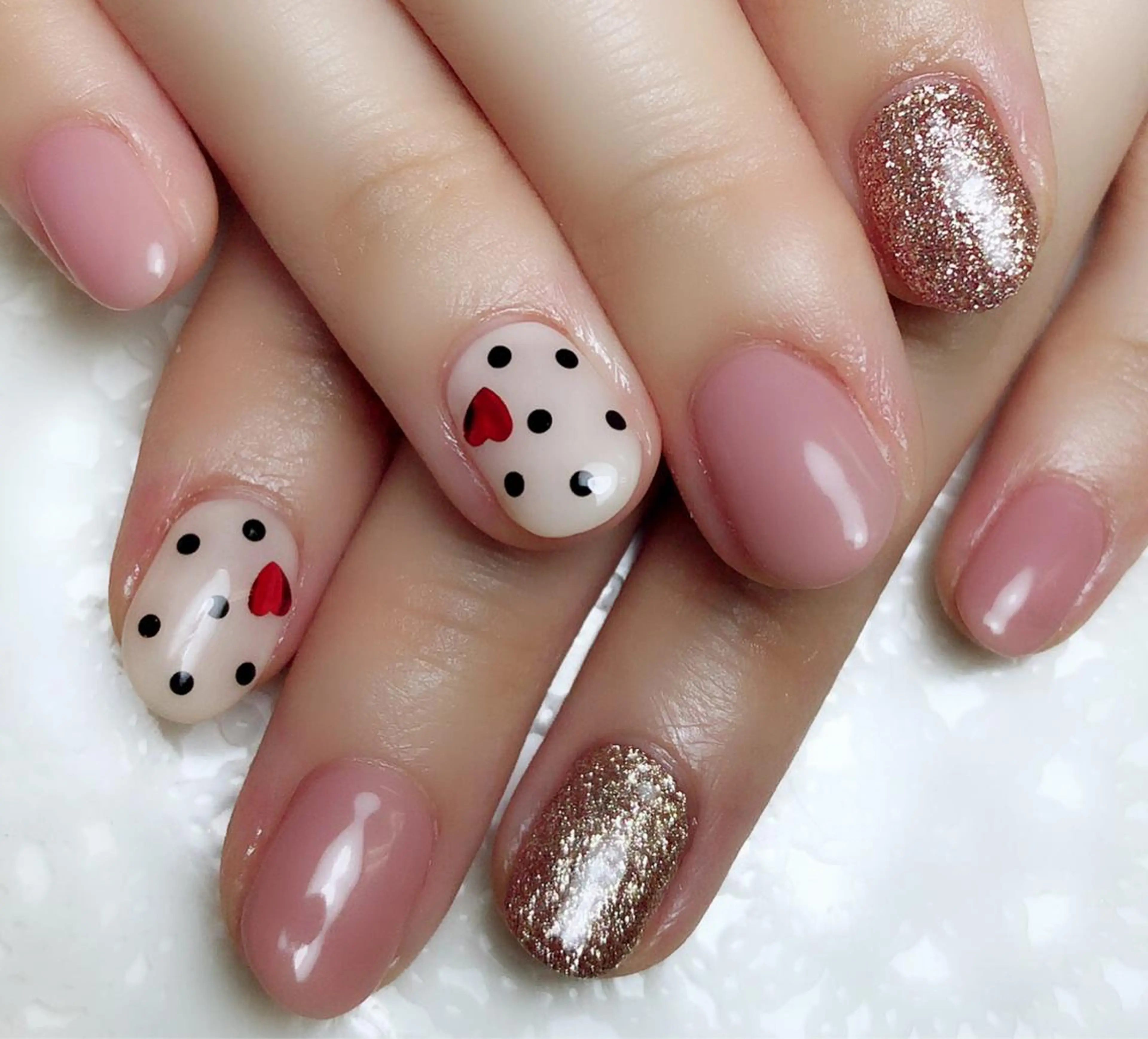 ネイル ラウバイマノマノ なかざとのネイルデザイン