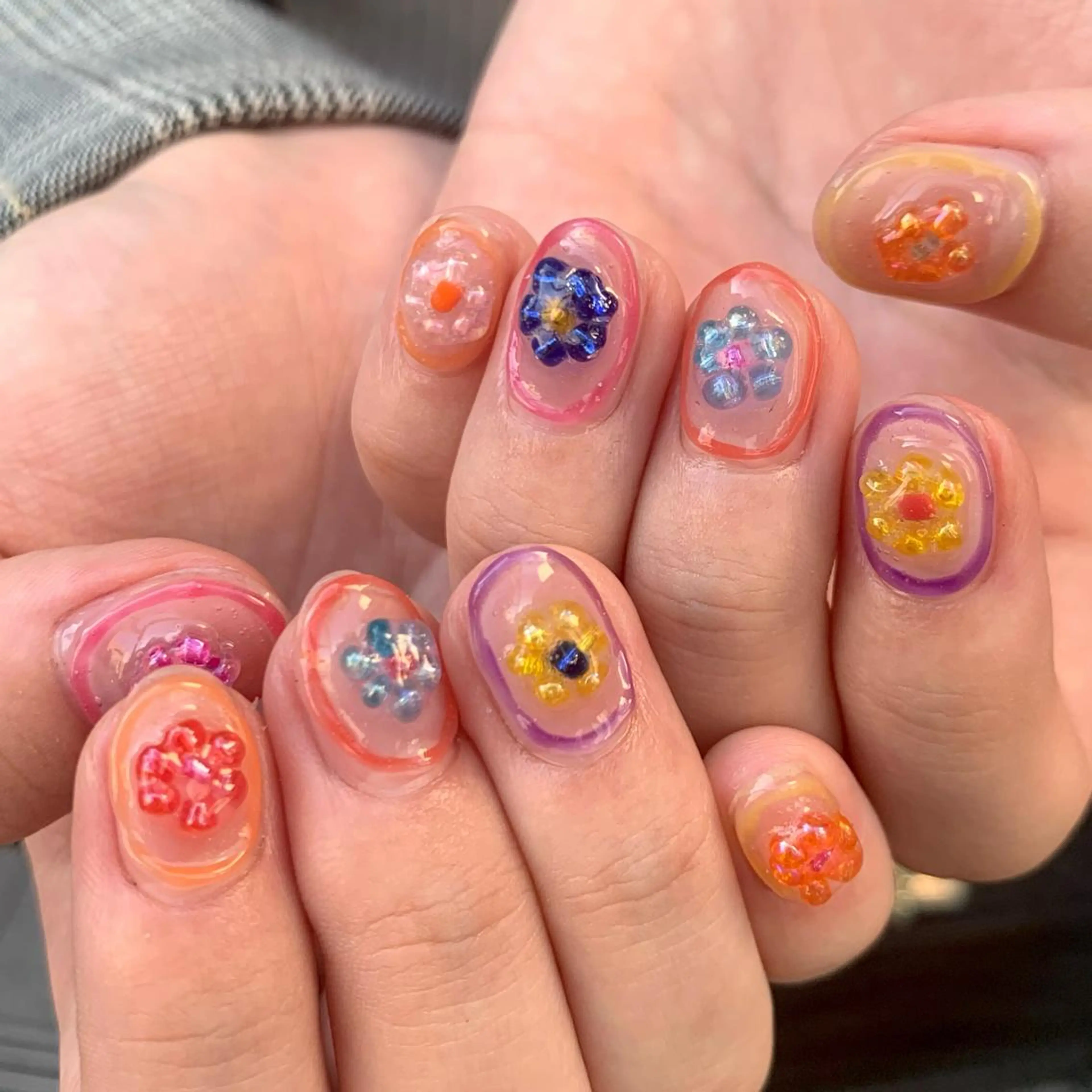 ネイル 山藤 萌永のネイルデザイン