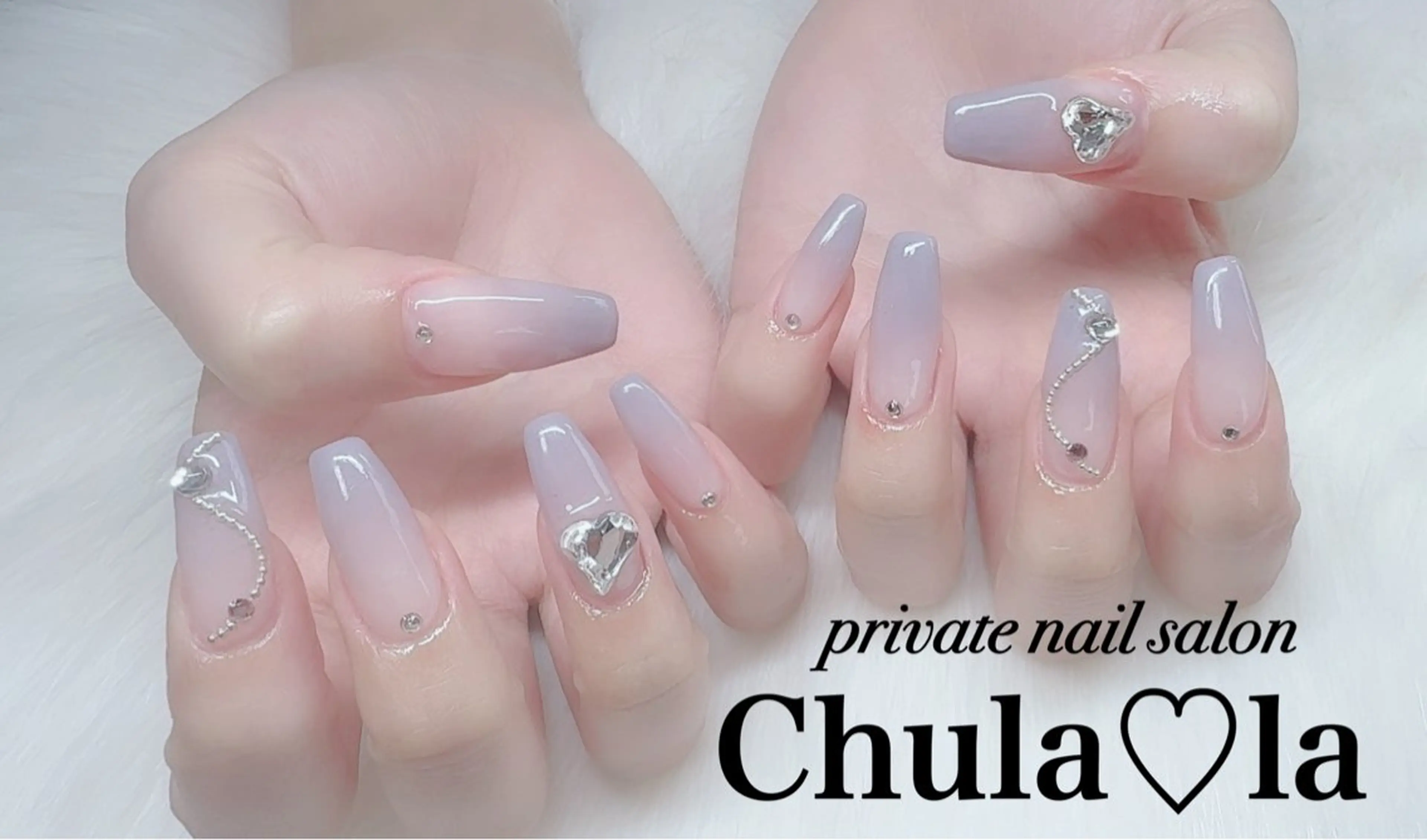 ネイル ストーンネイル ハンドネイル Chula♡la 豊見城市高安のネイルデザイン