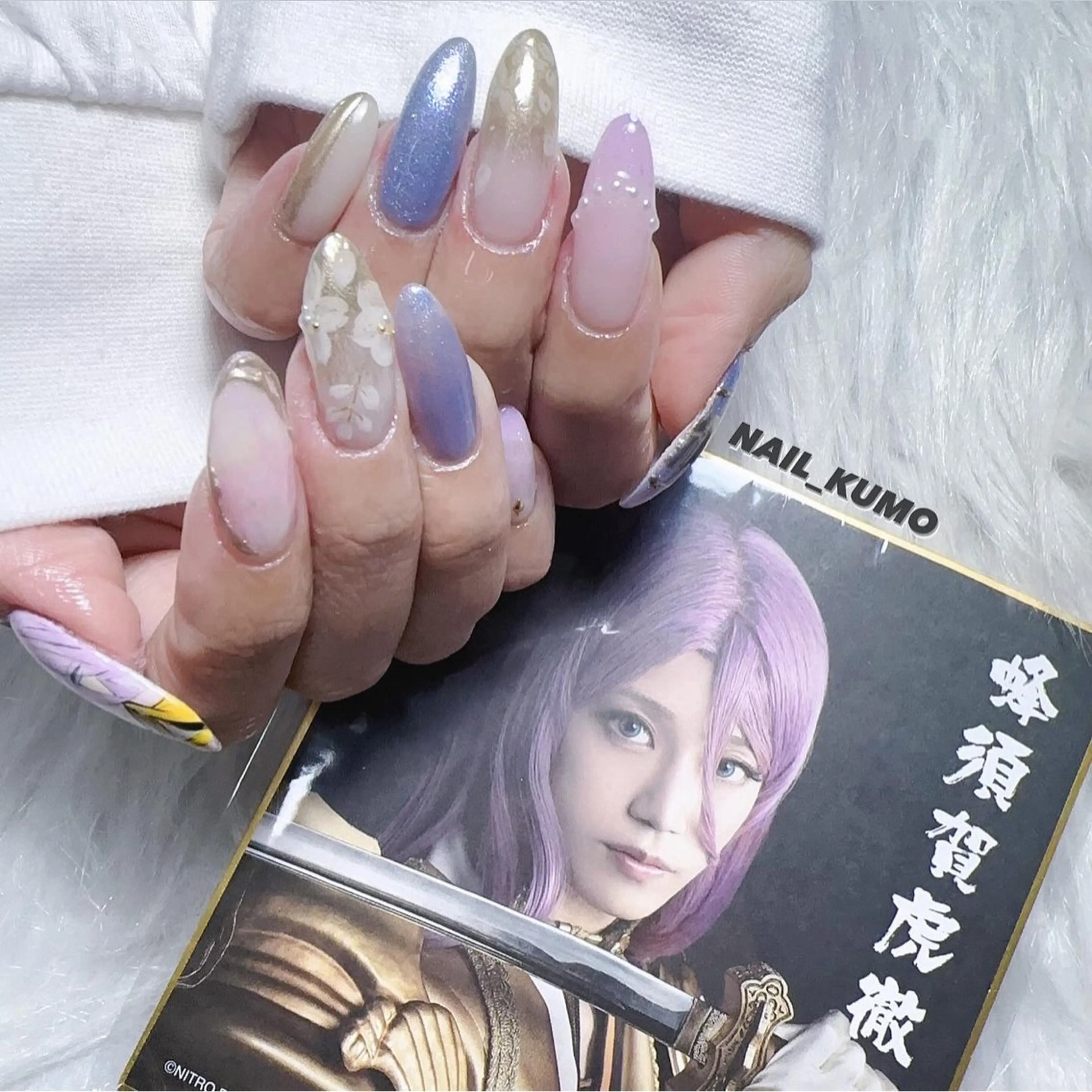 ネイル SunNail ステラ推しネイルのネイルデザイン