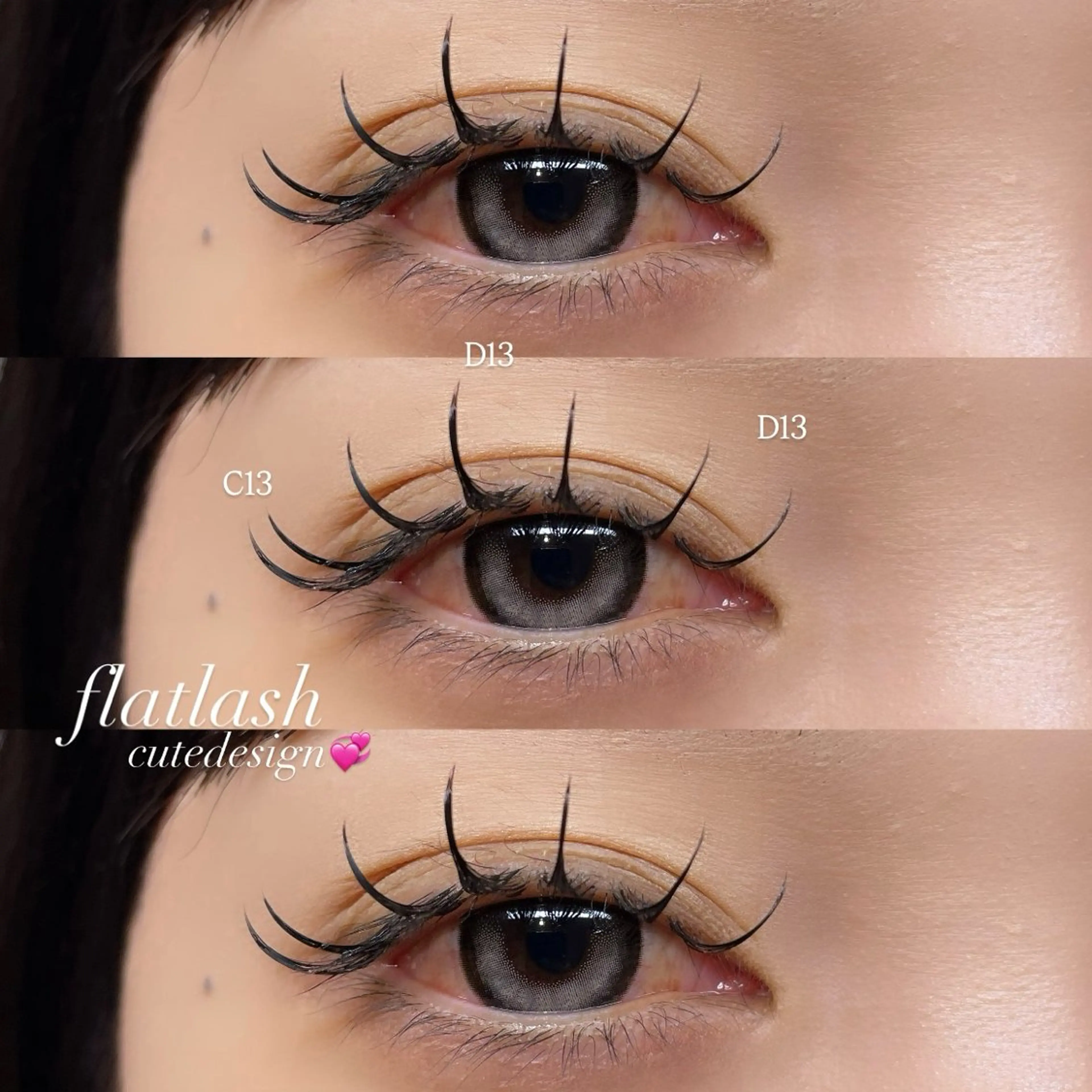 マツエク・マツパ マツエク Mell Yuuna ♡パリエク /束感のマツエク・マツパデザイン