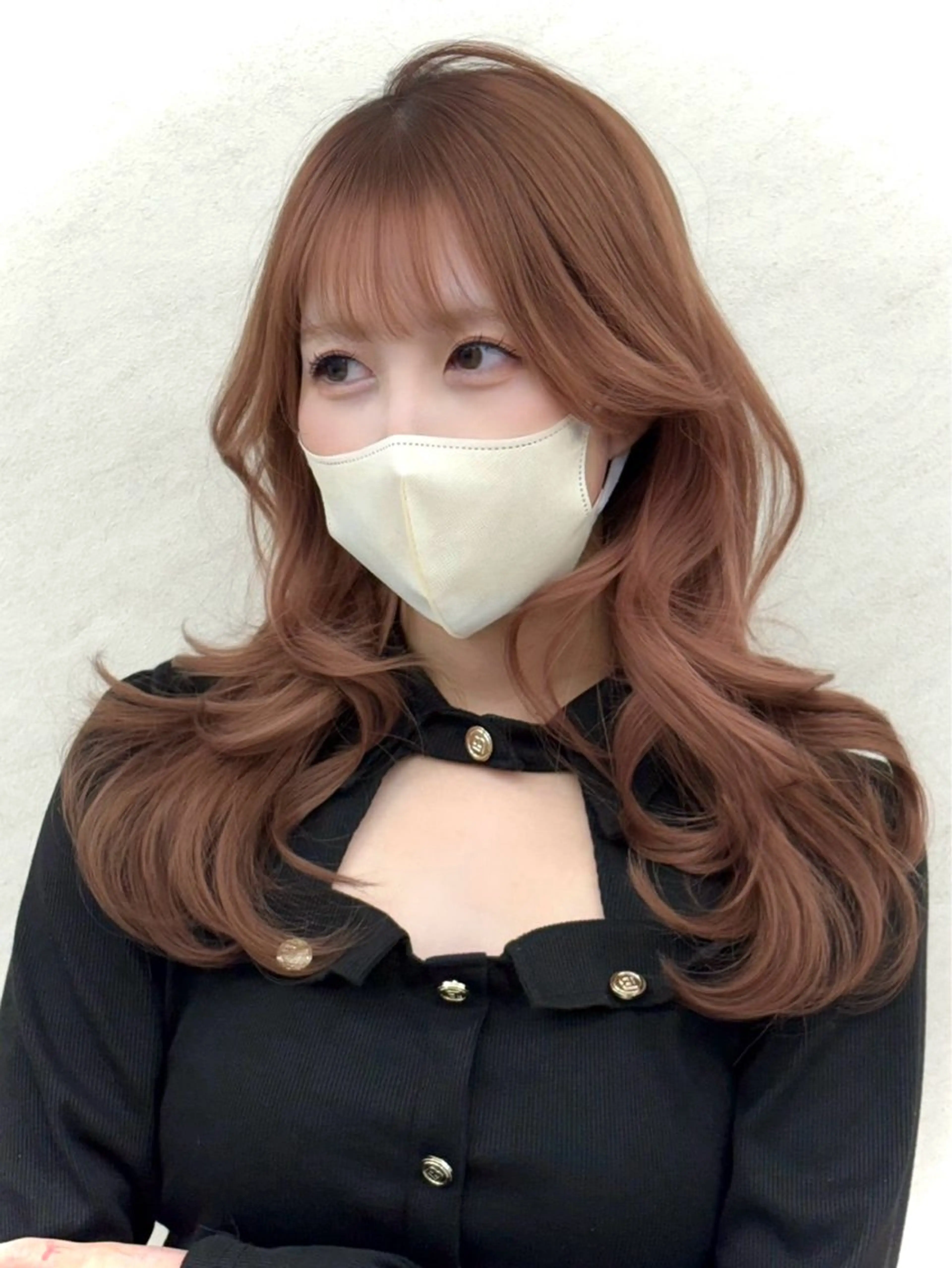 カラー ヘアカラー 河合 愛実のヘアスタイル