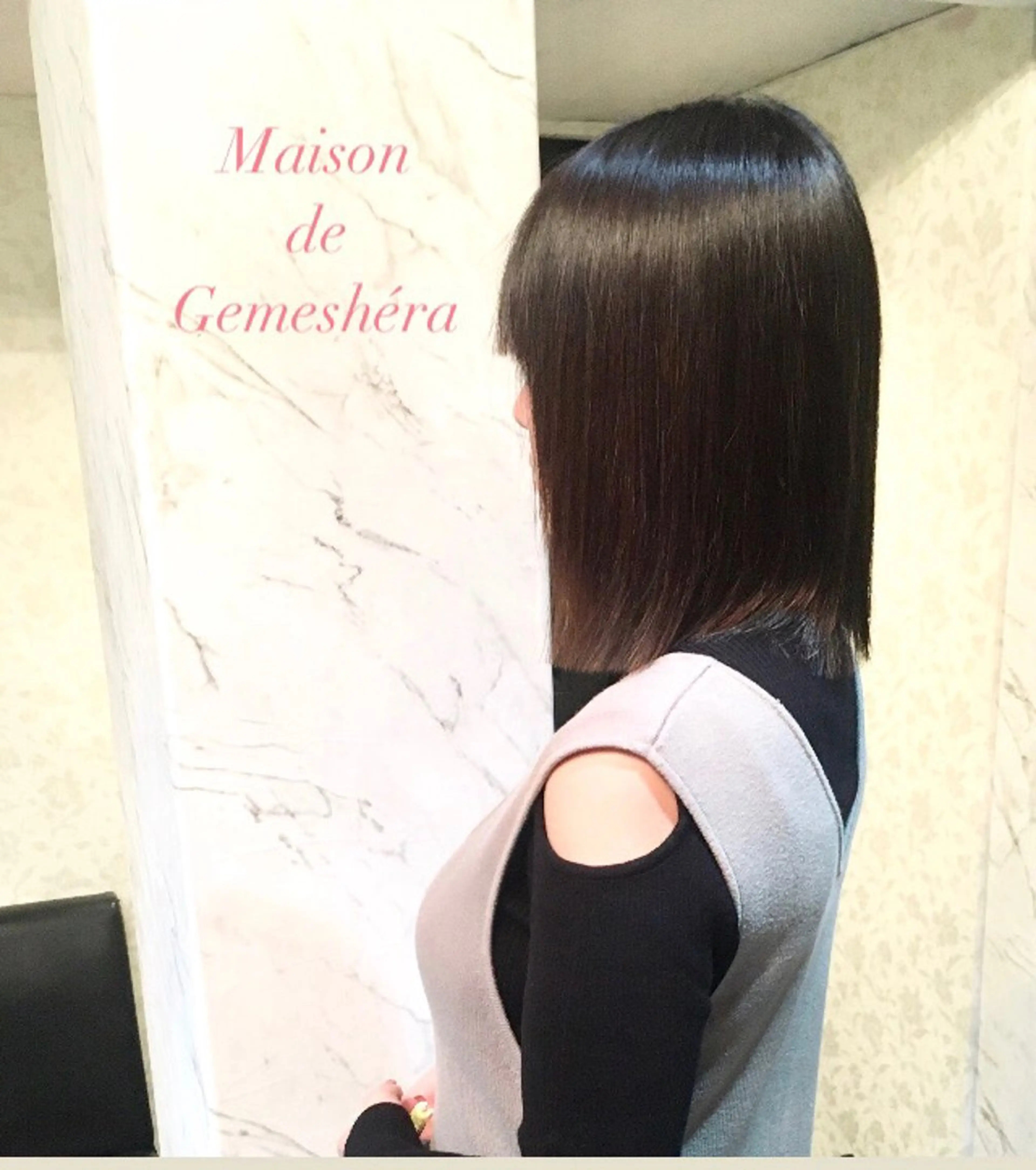 ミディアム 🗝髪質改善×カット 🪄Ji_yeongのヘアスタイル